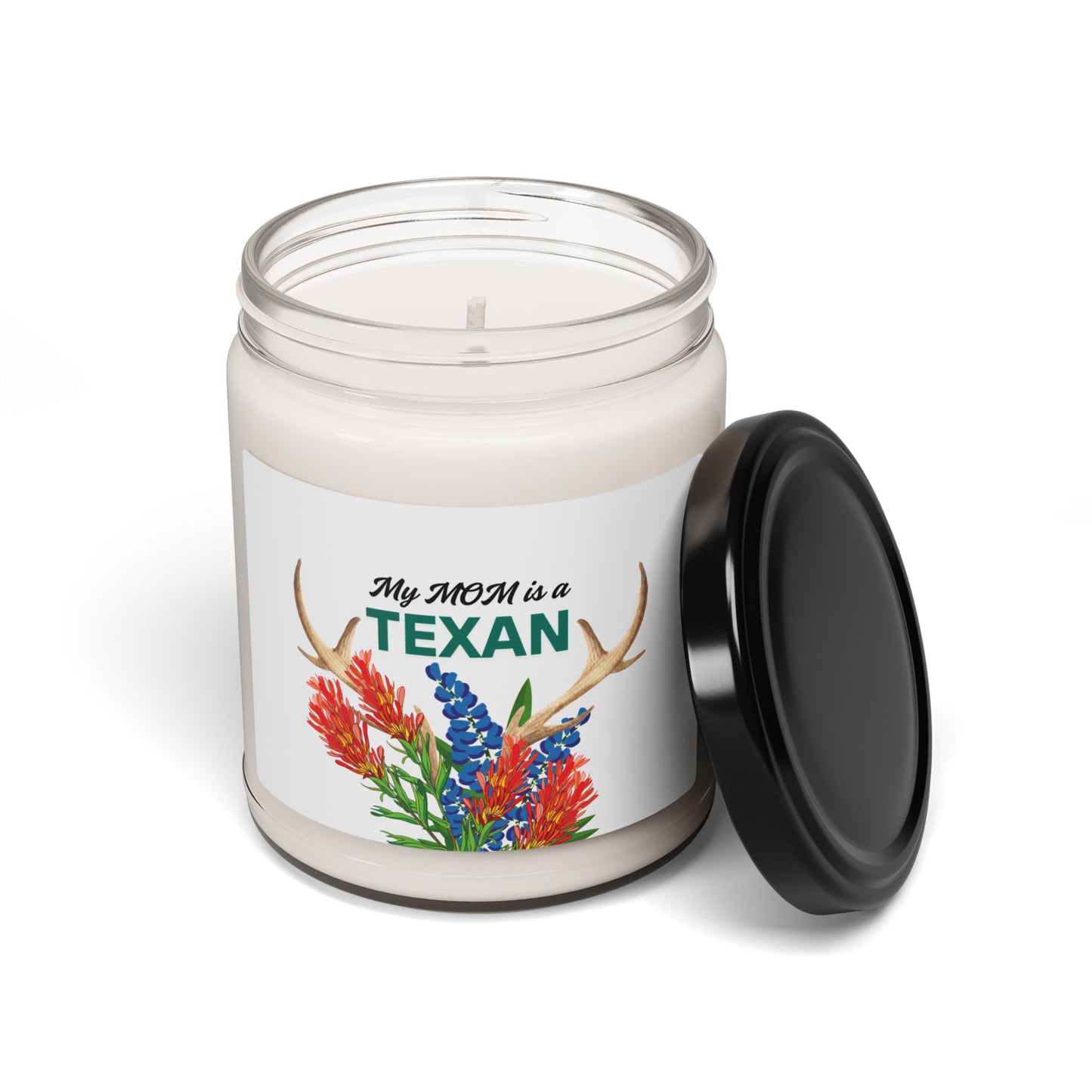 Texas MOM Scented Soy Candle - Perfect Gift for Mother's Day or Texas Lovers
