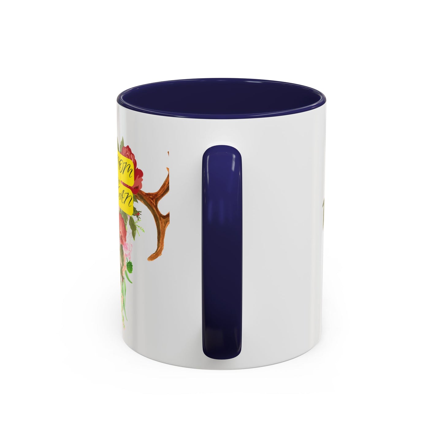My Mom is a Texan Floral Coffee Mug - Perfect Gift for Mother's Day & Texas Lovers