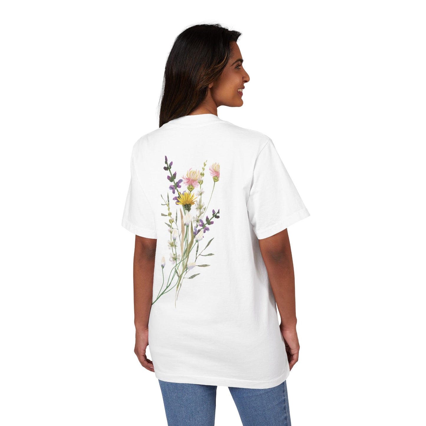 Best Mom Mother’s Day T-Shirt - Unisex Garment-Dyed Drop-Shoulder Tee