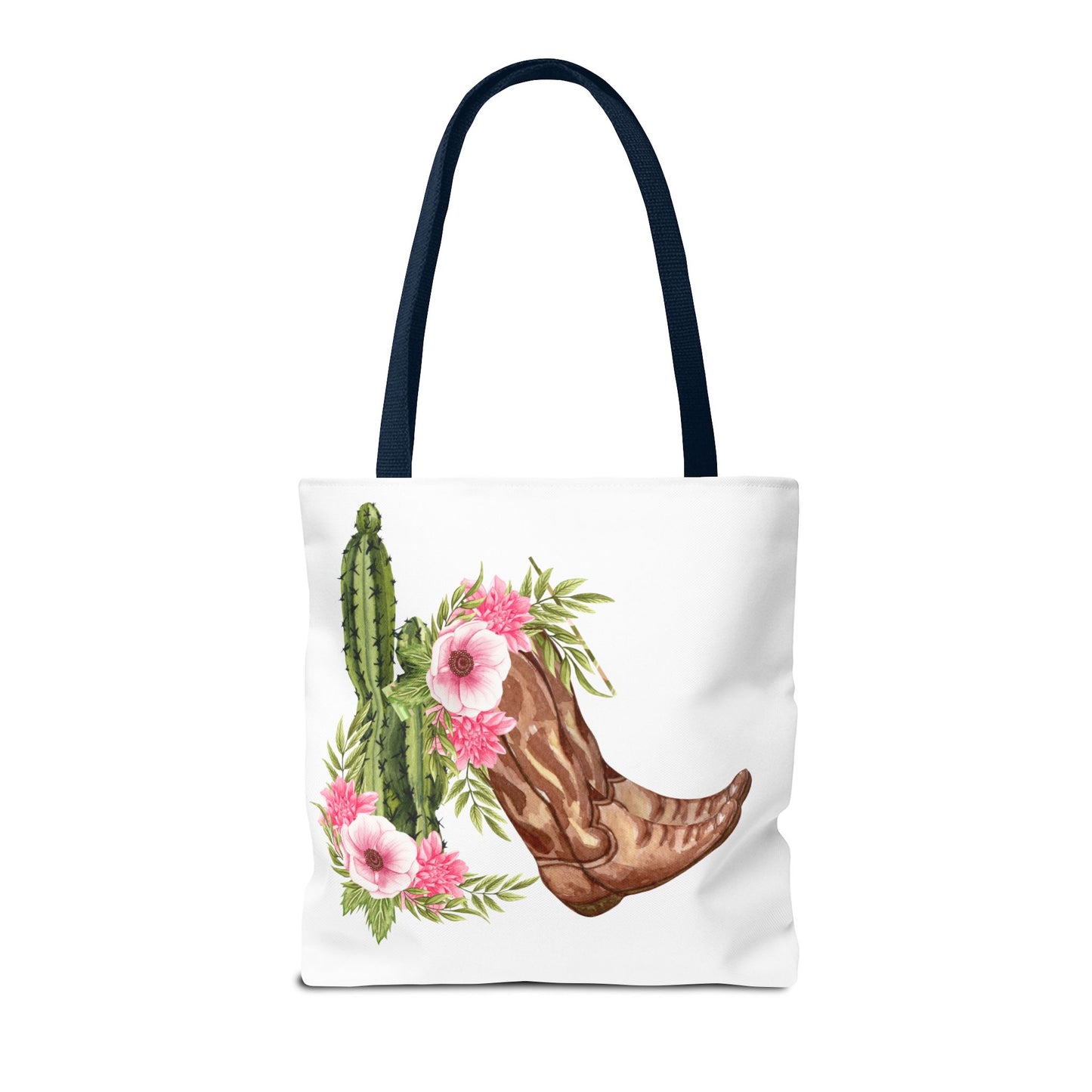 My MOM is a Texan Floral Western Tote Bag - Perfect for Moms Who Love Texas