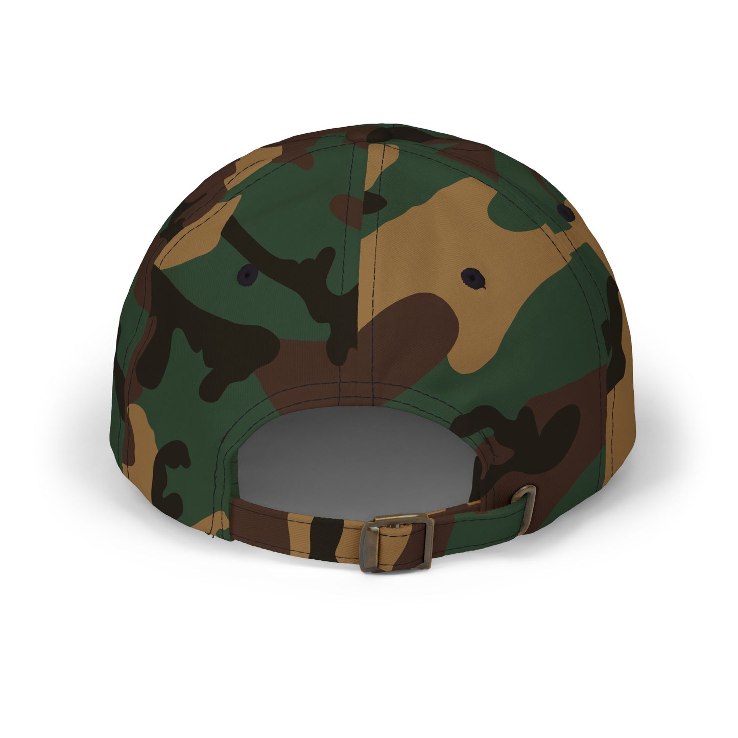 Patriotic Thank You Dad Cap - Adjustable White Baseball Hat, Gift for Dads, Memorial Day, Father's Day, Everyday Wear