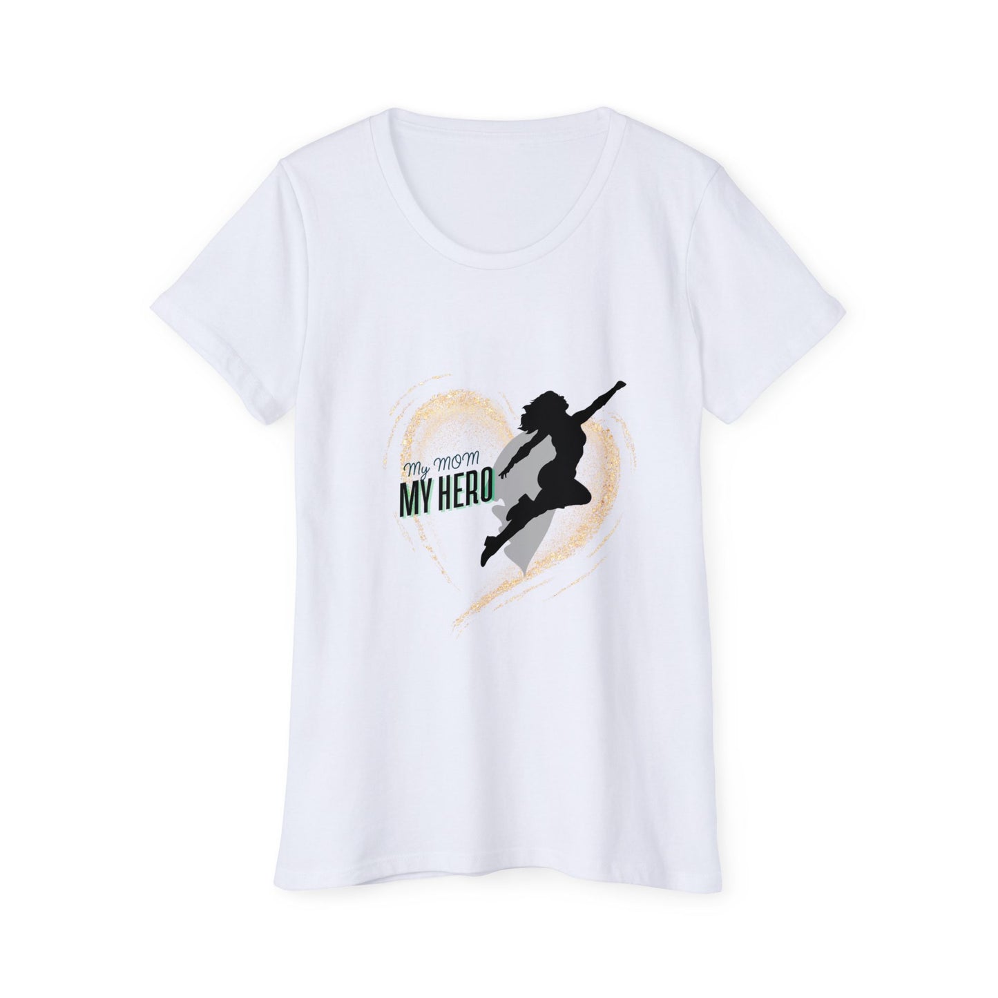 Hero Heart Organic Women's T-Shirt - Celebrate the Superwoman in Your Life