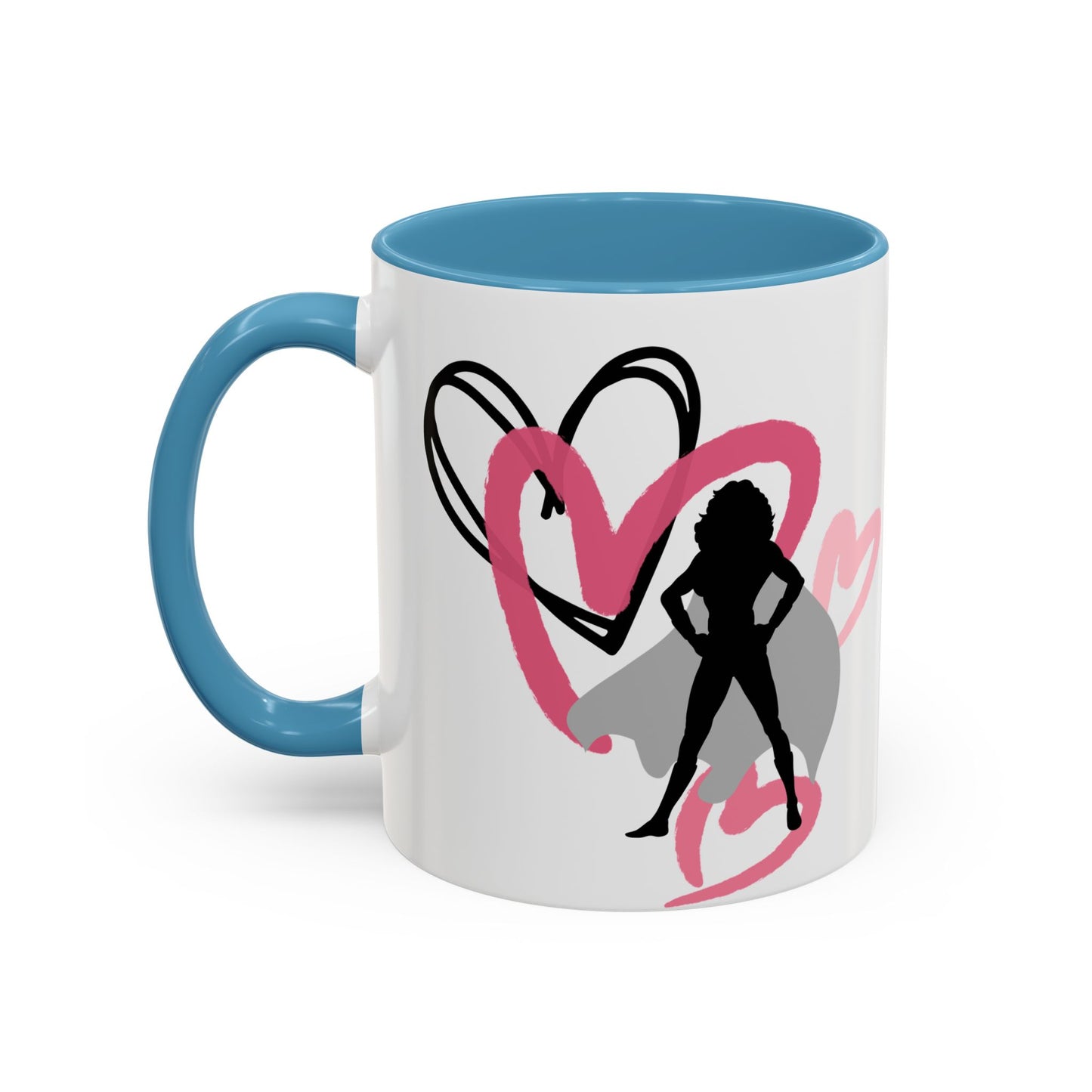 My Mom My Hero My Heart Coffee Mug - Heartfelt Gift for Mother's Day