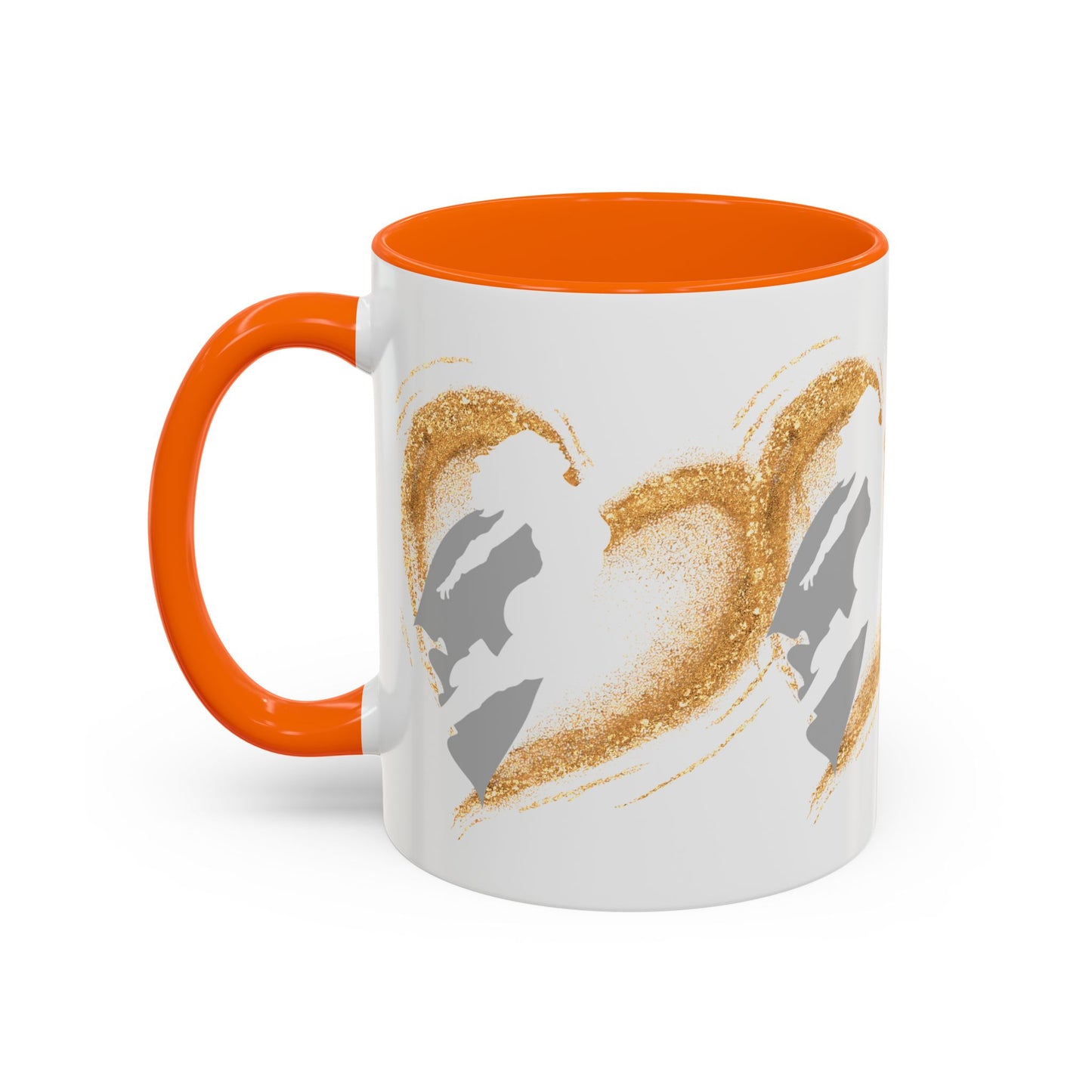 My Hero Mom Accent Coffee Mug - Perfect Gift for Mother's Day or Appreciation