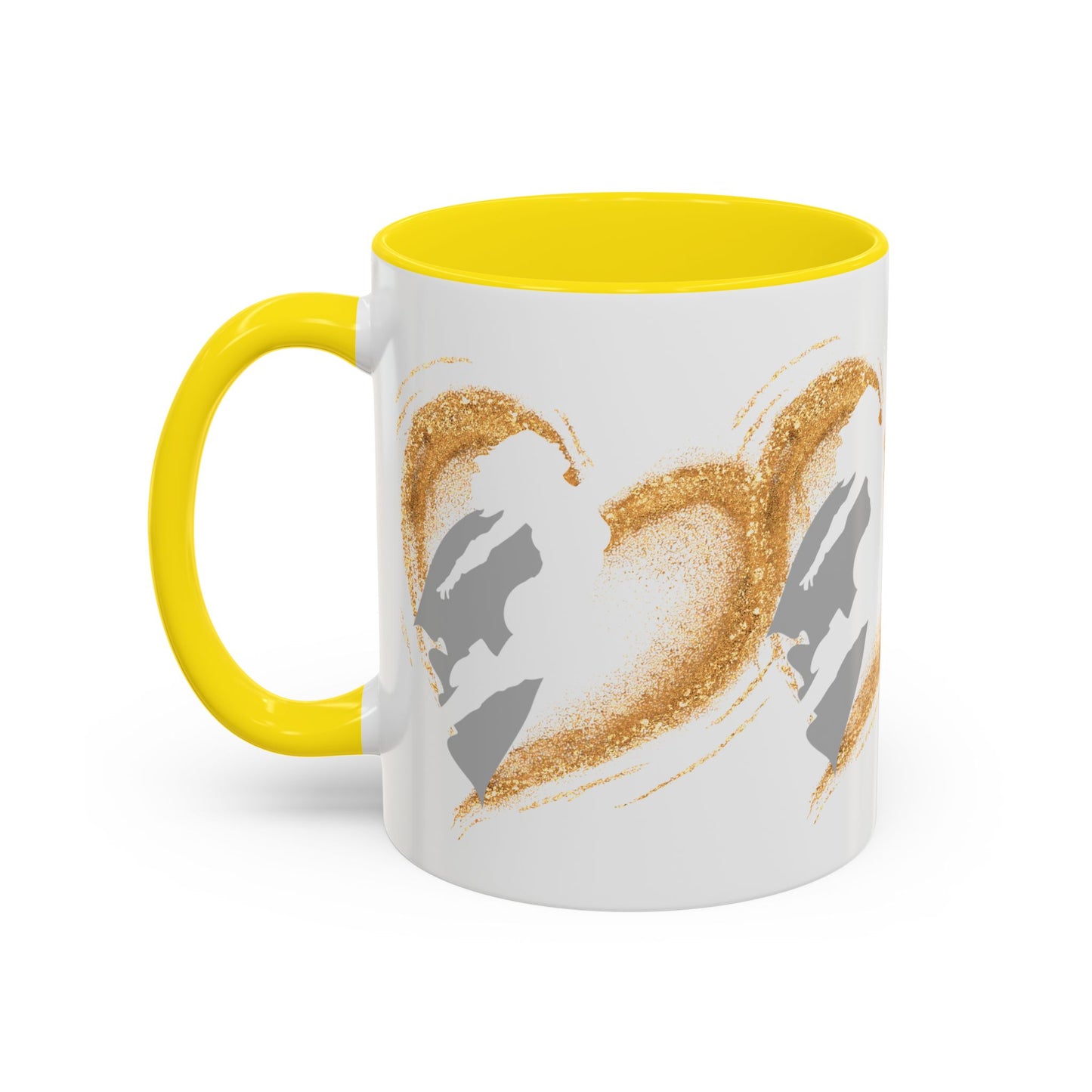 My Hero Mom Accent Coffee Mug - Perfect Gift for Mother's Day or Appreciation