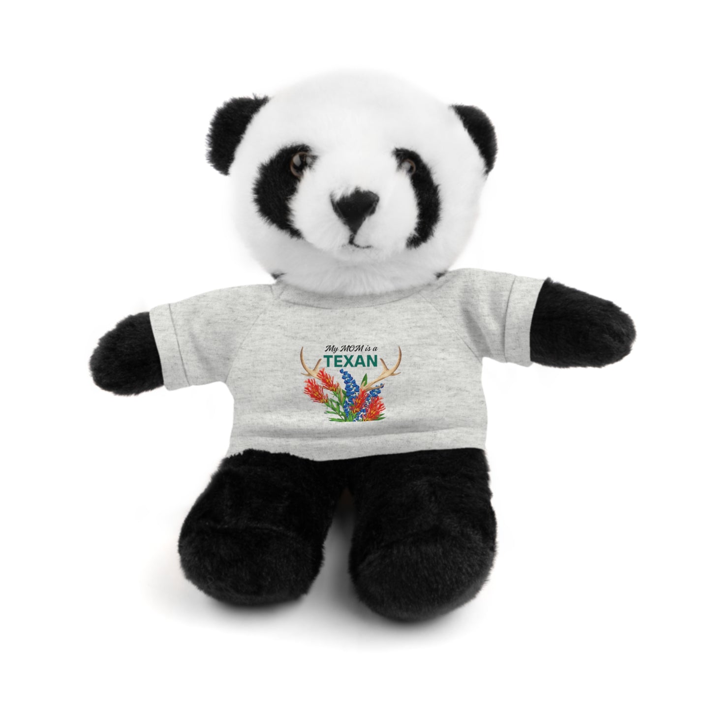 Texas MOM-Themed Stuffed Animal with Tee - Perfect Gift for Kids and Collectors