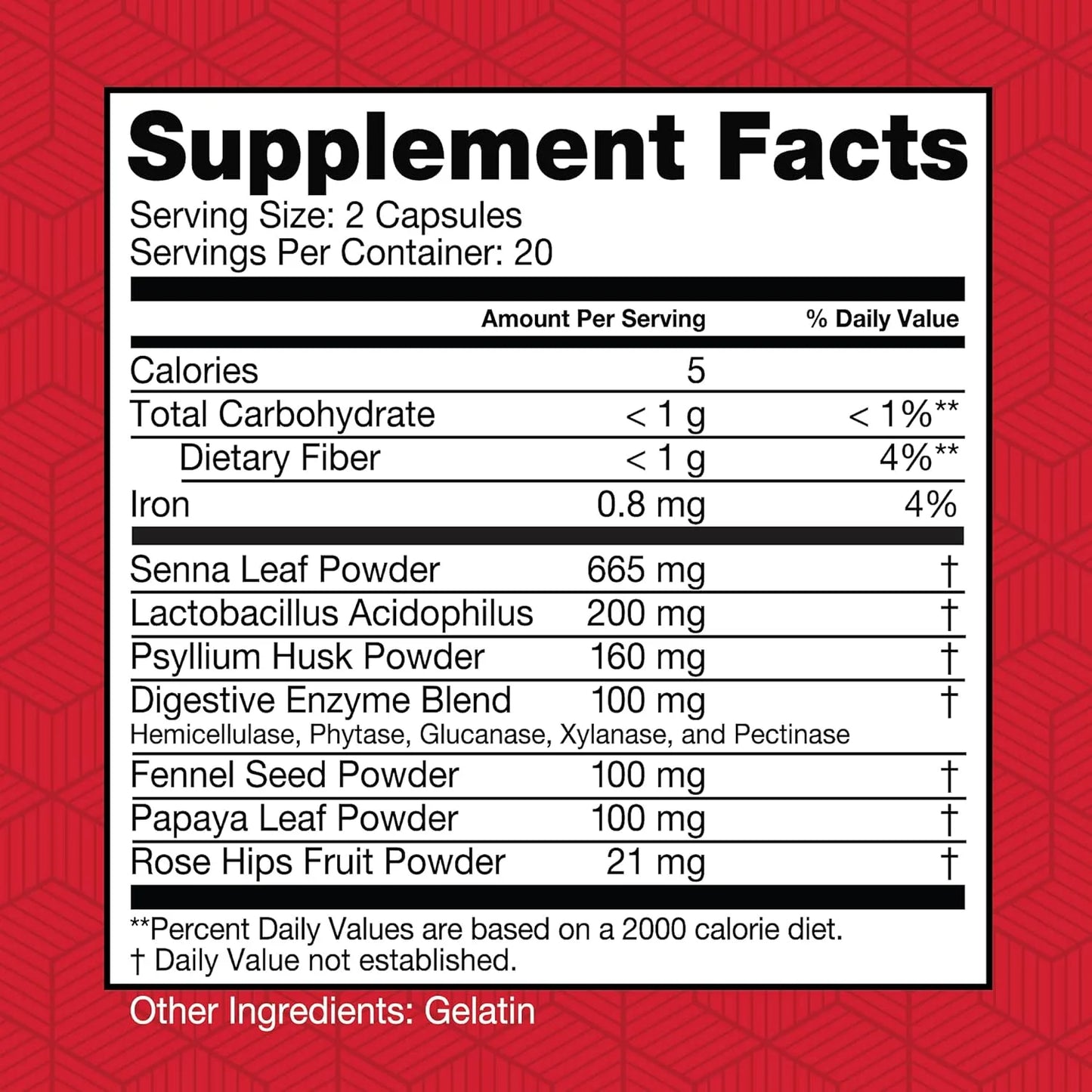 Herbal Detox+ (10-Day Cleanse), 40 Capsules, 20 Servings