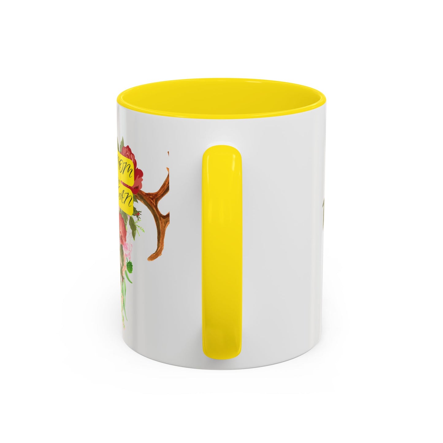 My Mom is a Texan Floral Coffee Mug - Perfect Gift for Mother's Day & Texas Lovers