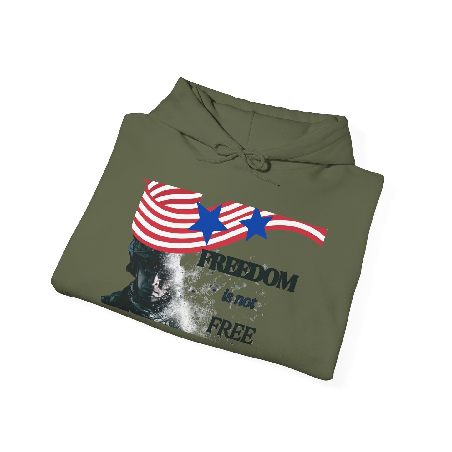 Freedom is Not Free-Veteran's Day Apparel, Independence Day Hoodie