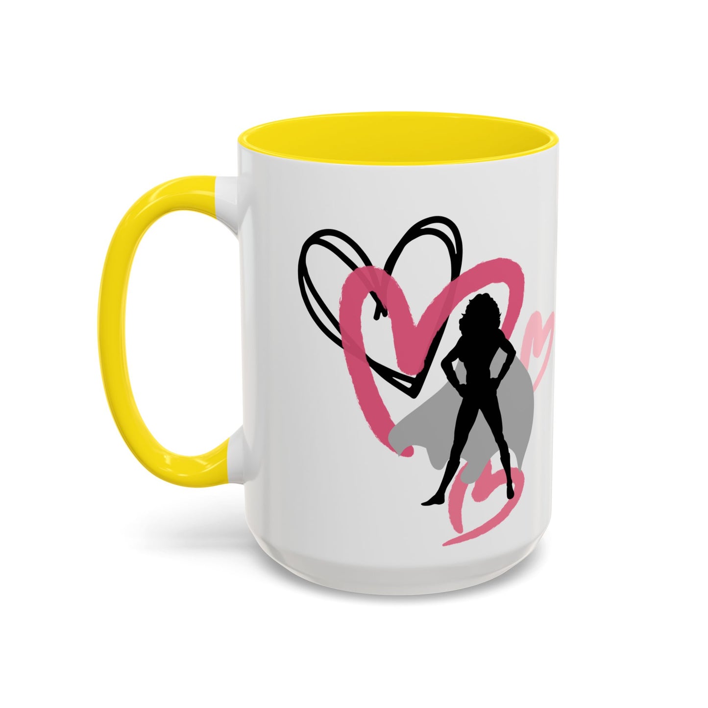 My Mom My Hero My Heart Coffee Mug - Heartfelt Gift for Mother's Day