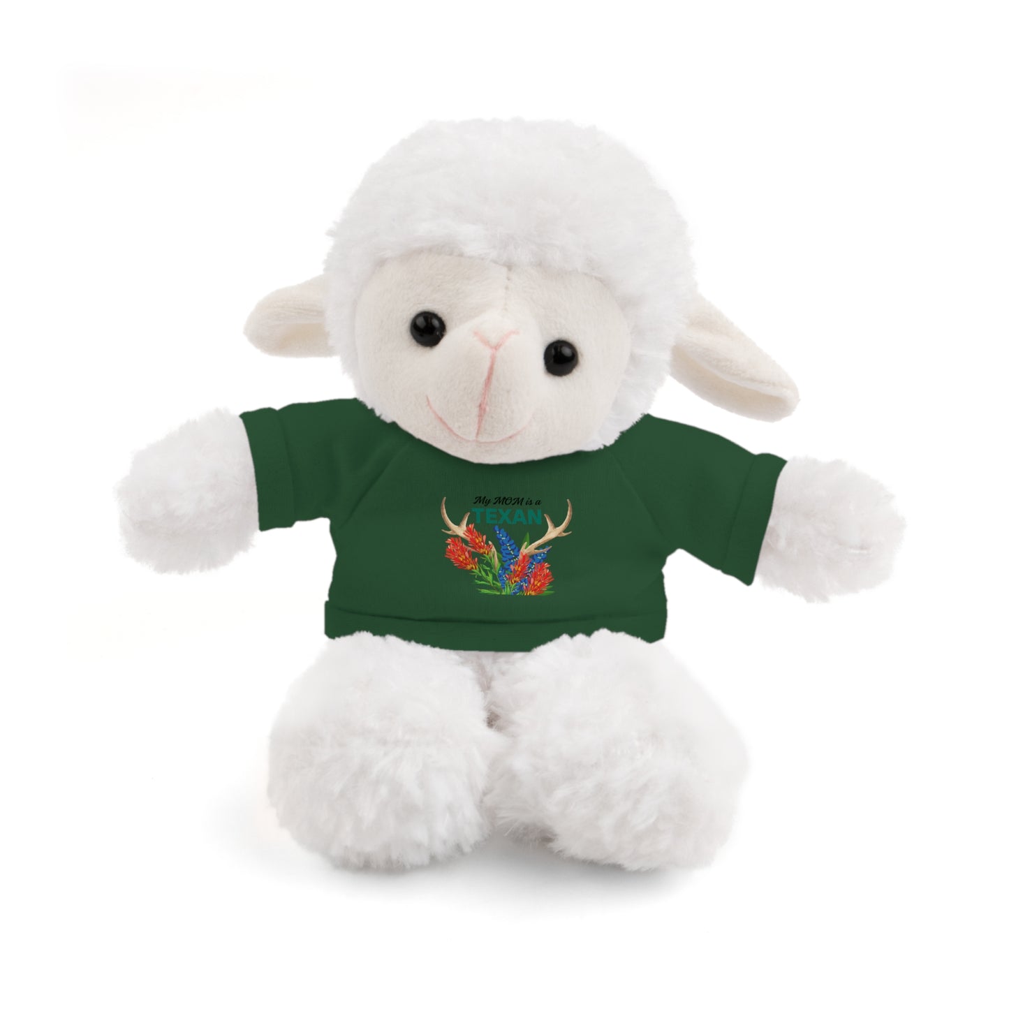 Texas MOM-Themed Stuffed Animal with Tee - Perfect Gift for Kids and Collectors