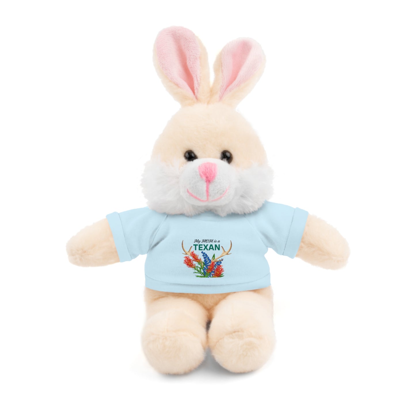 Texas MOM-Themed Stuffed Animal with Tee - Perfect Gift for Kids and Collectors