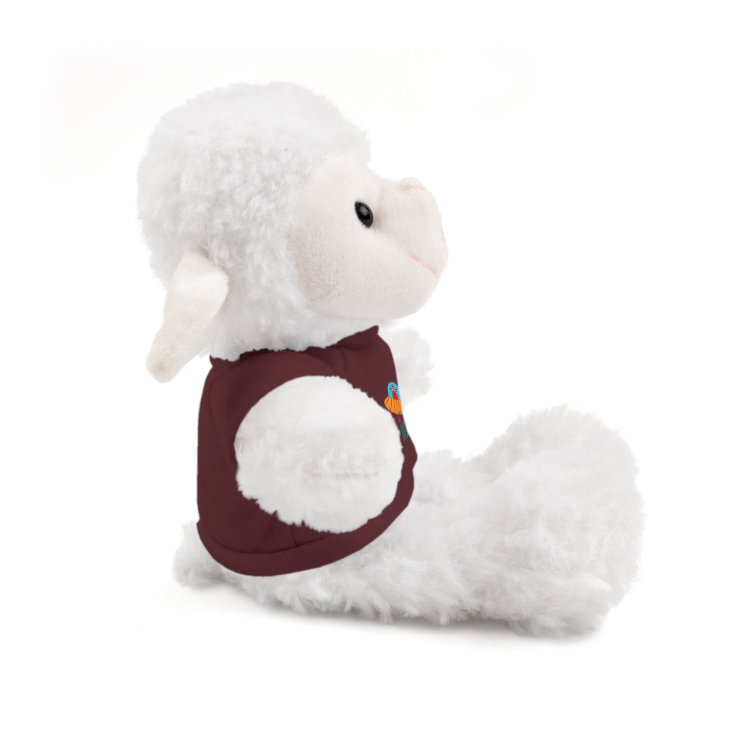 MOM is my Hero Stuffed Animal Tee Bear - Perfect Gift for Kids & Celebrations