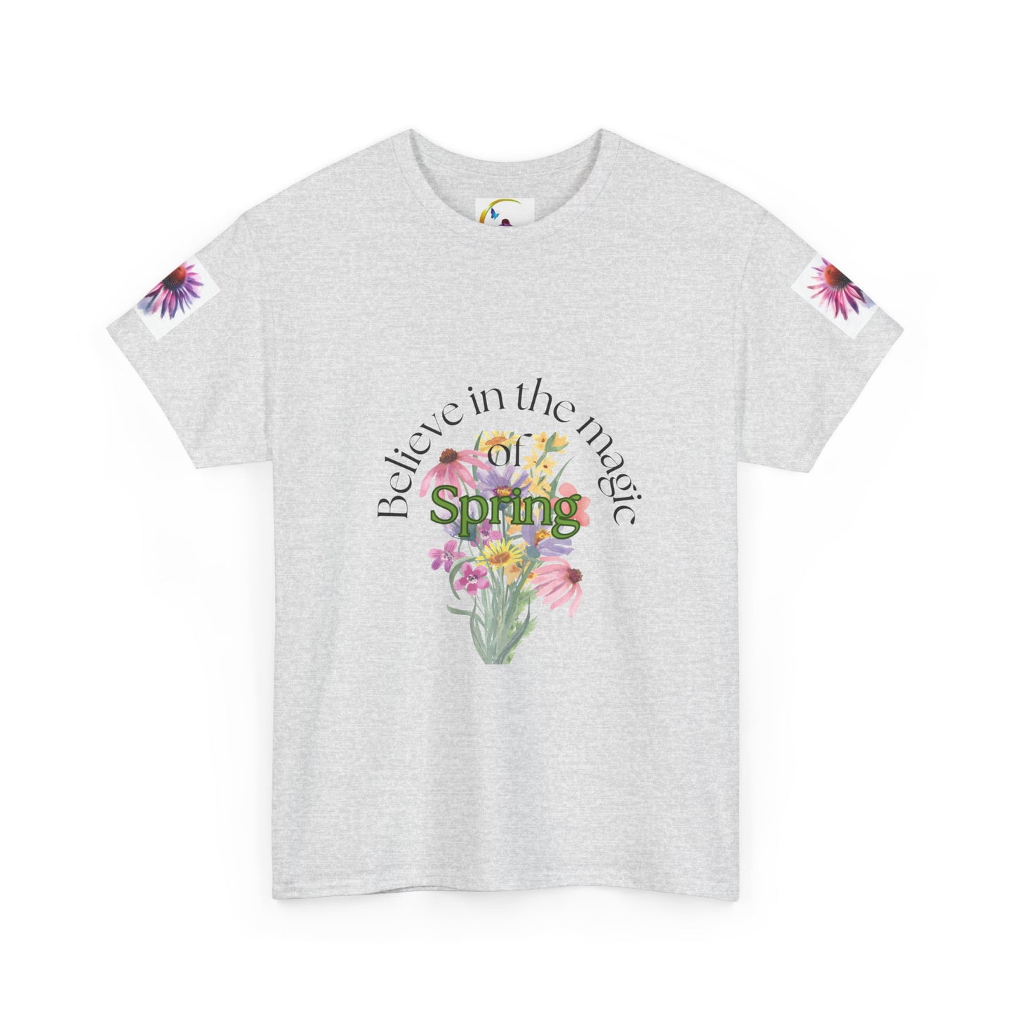 "Believe in the Magic of Spring" Unisex Heavy cotton Tee