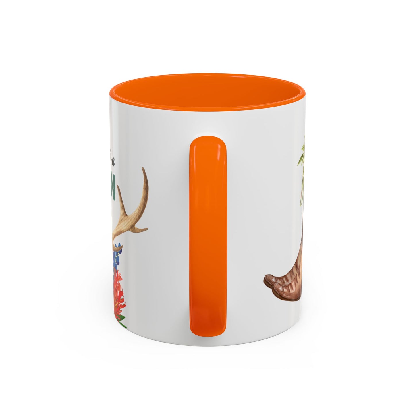 Texas MOM Accent Coffee Mug - Vibrant Floral Design for Mothers Day