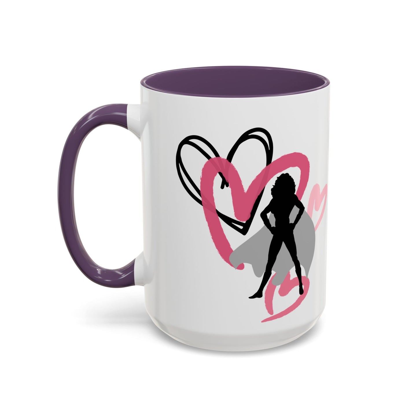 My Mom My Hero My Heart Coffee Mug - Heartfelt Gift for Mother's Day
