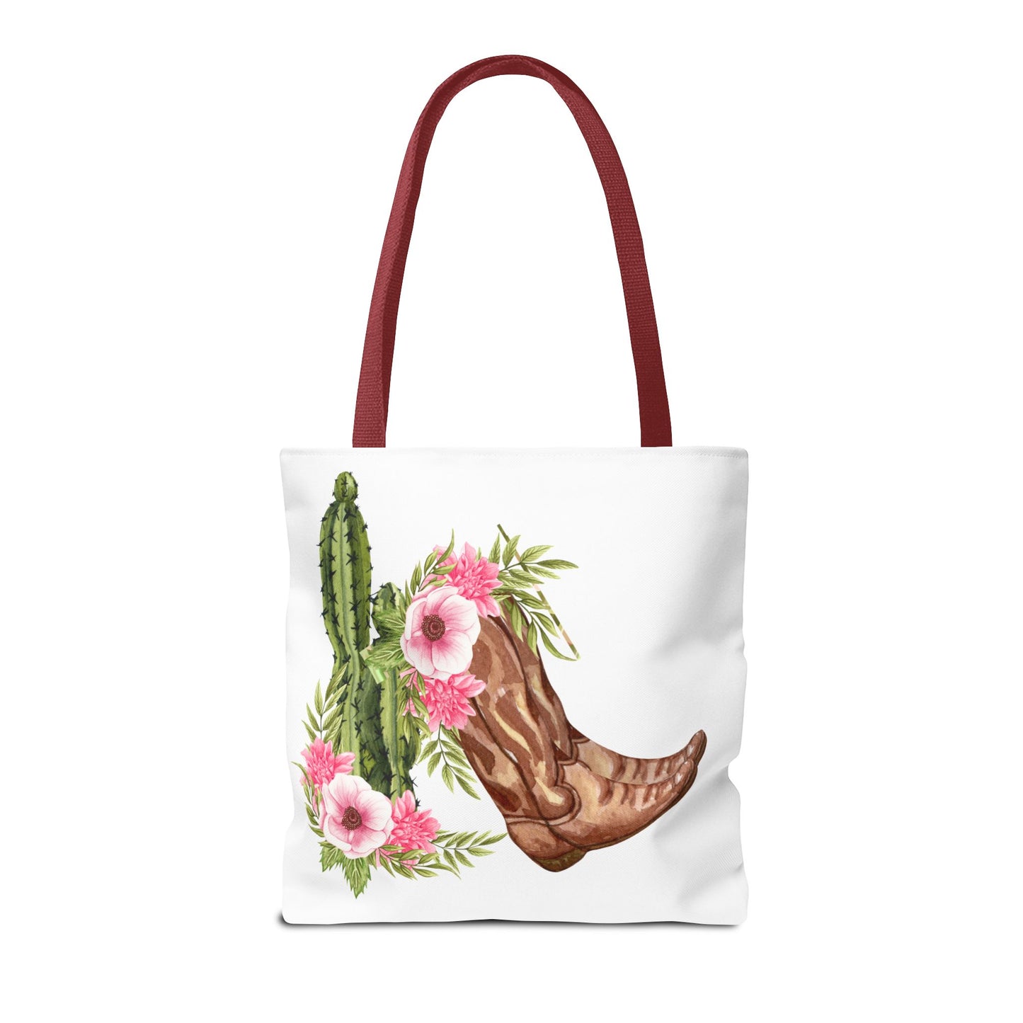 My MOM is a Texan Floral Western Tote Bag - Perfect for Moms Who Love Texas