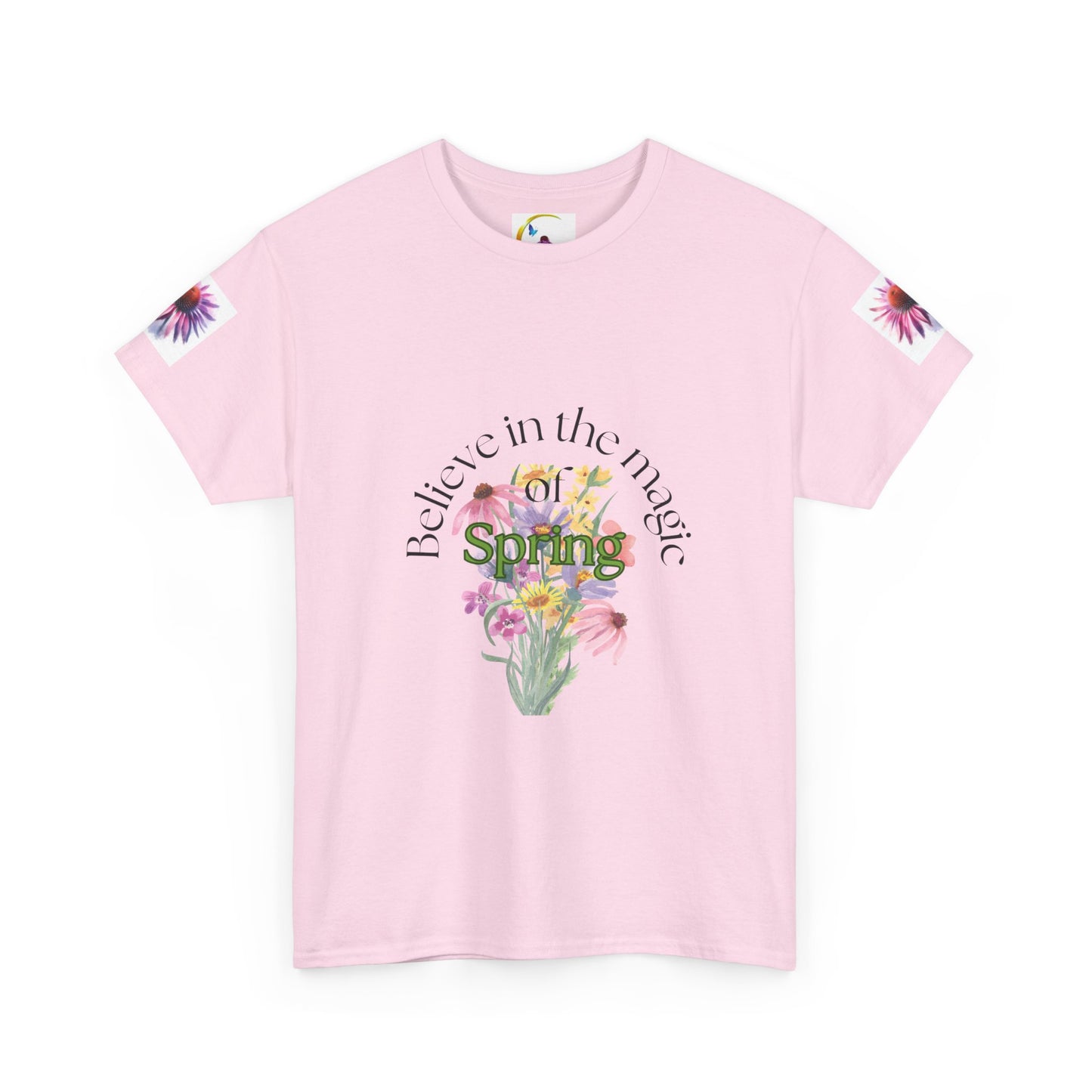 "Believe in the Magic of Spring" Unisex Heavy cotton Tee