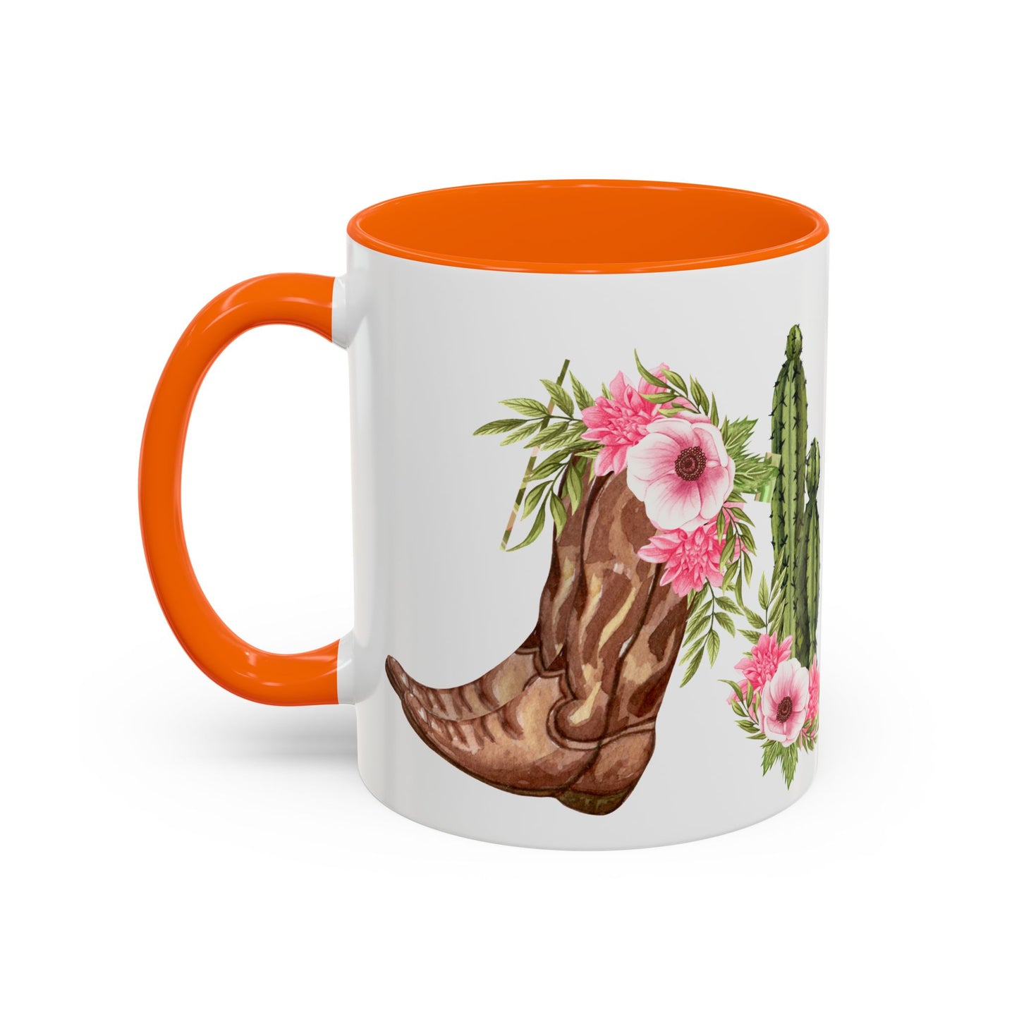 Texas MOM Accent Coffee Mug - Vibrant Floral Design for Mothers Day