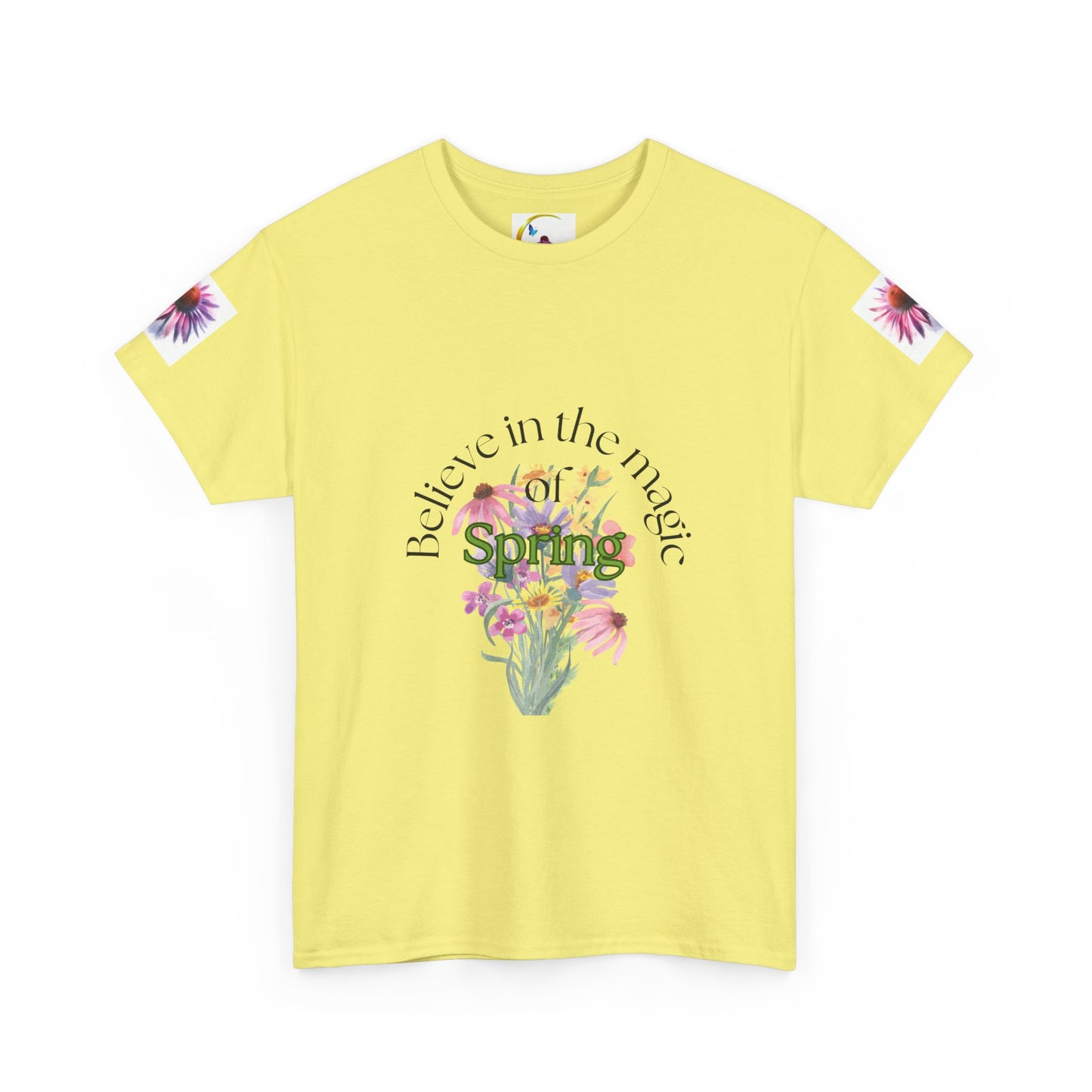 "Believe in the Magic of Spring" Unisex Heavy cotton Tee