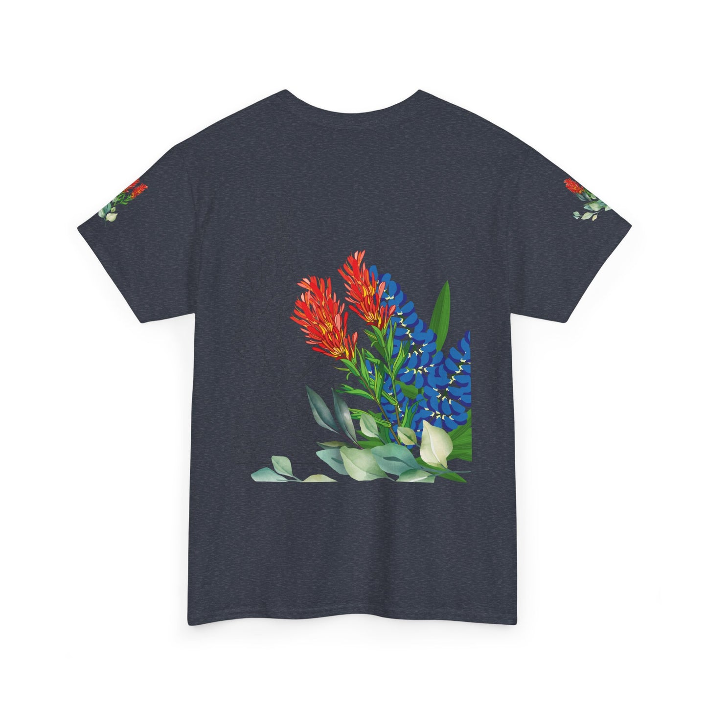Floral Love Happens Unisex Heavy Cotton Tee