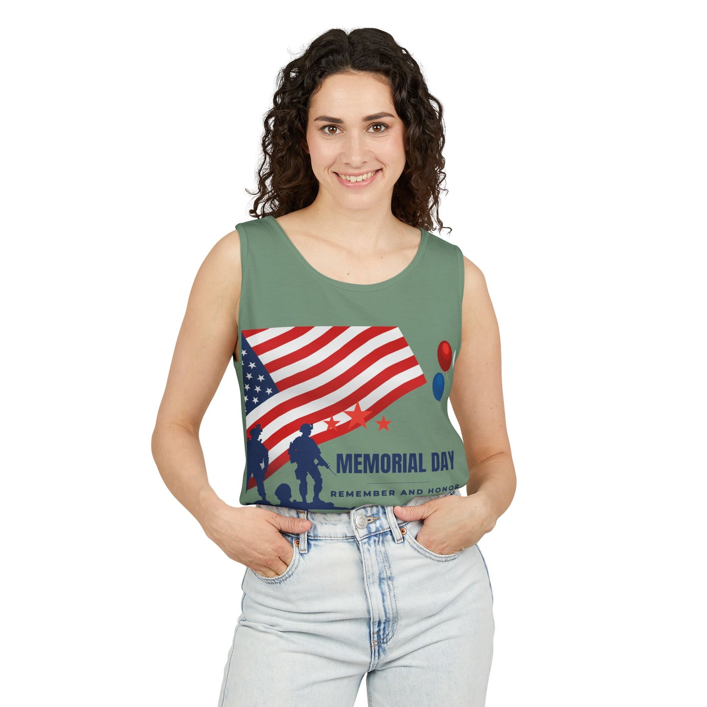 Memorial Day Tank Top, Unisex Independence Day Tee, Summer BBQ Apparel, Veterans Day Clothing