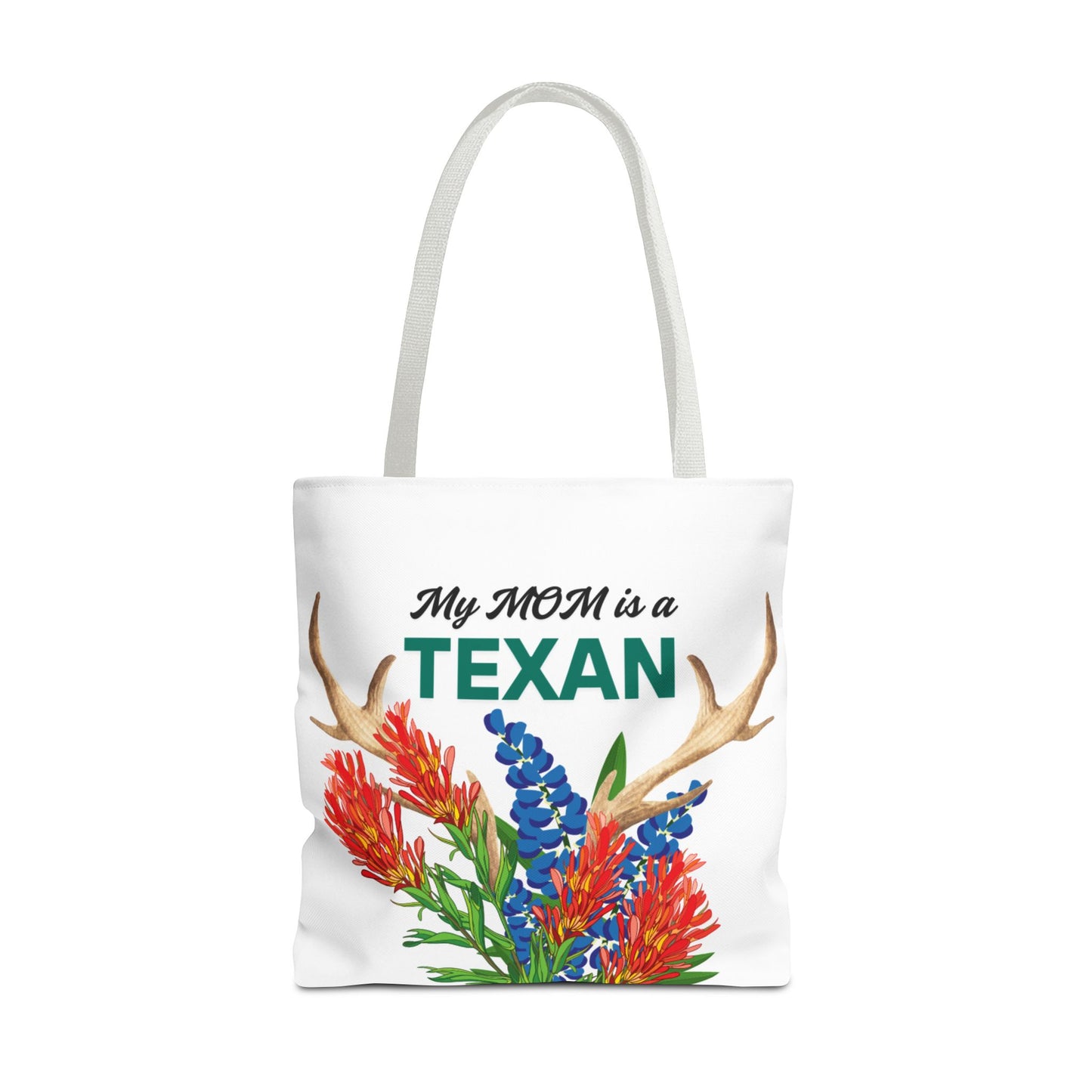 Texas MOM Floral Tote Bag - Perfect for Mother's Day or Southwestern Style Lovers