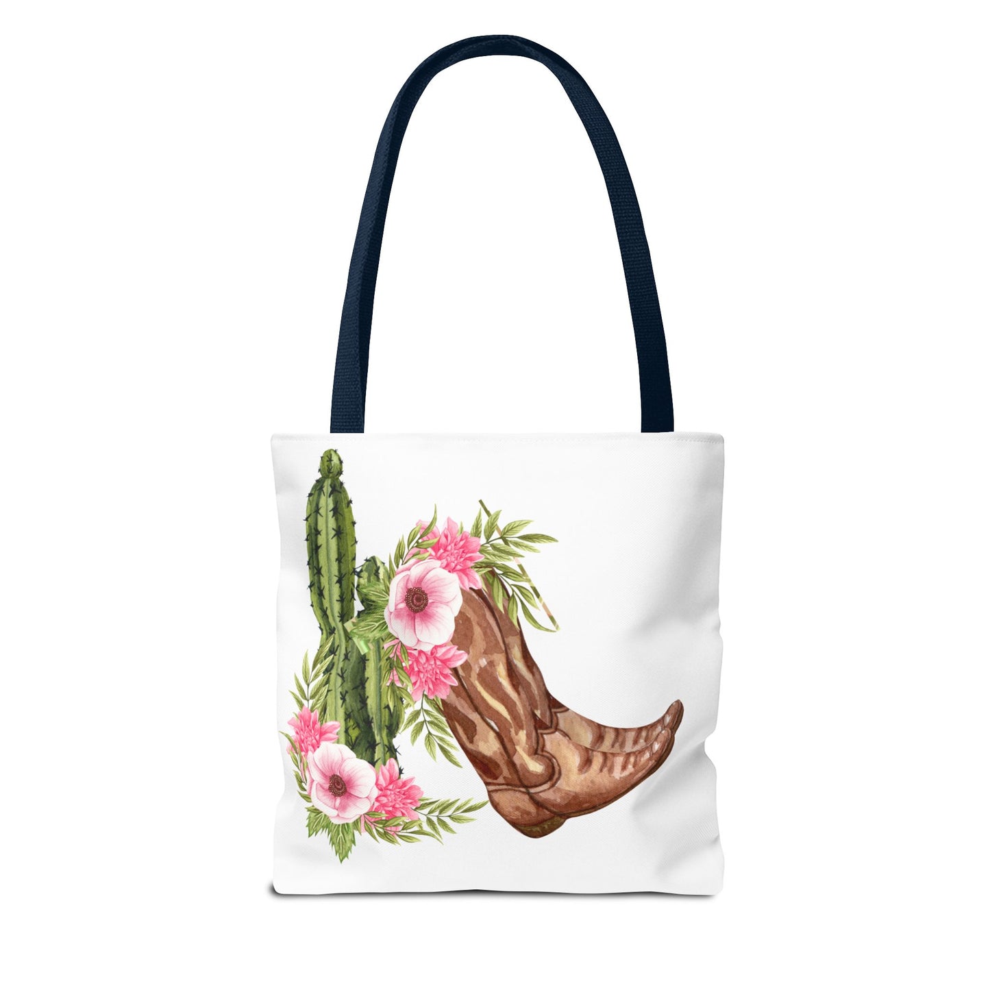 My MOM is a Texan Floral Western Tote Bag - Perfect for Moms Who Love Texas