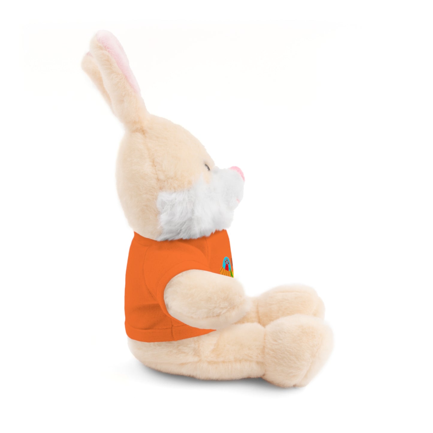 MOM is my Hero Stuffed Animal Tee Bear - Perfect Gift for Kids & Celebrations