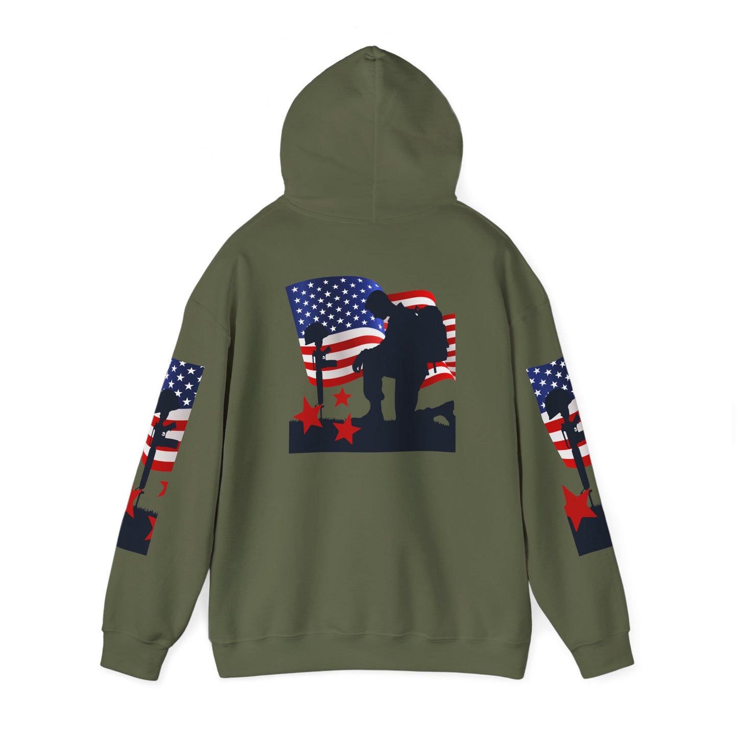 Freedom is Not Free-Veteran's Day Apparel, Independence Day Hoodie