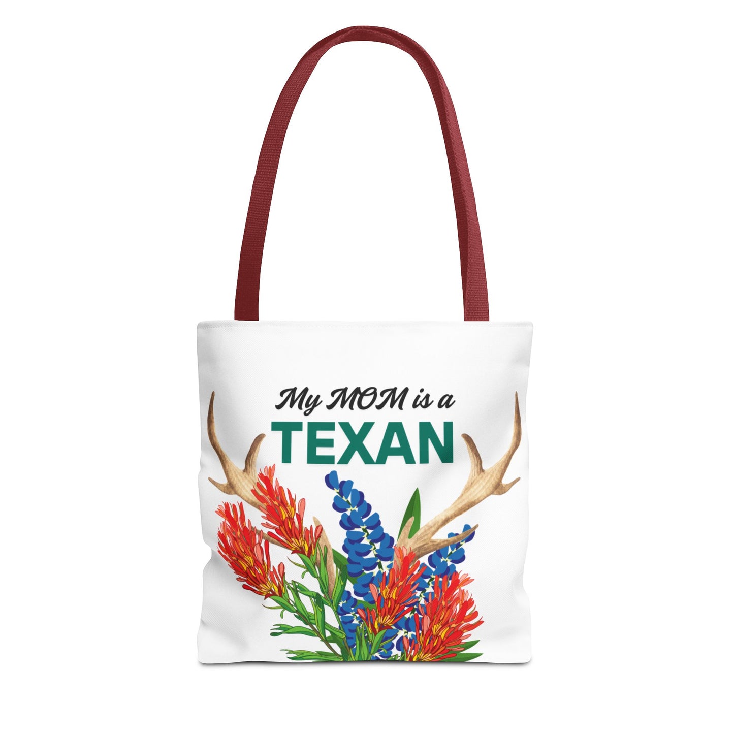 Texas MOM Floral Tote Bag - Perfect for Mother's Day or Southwestern Style Lovers