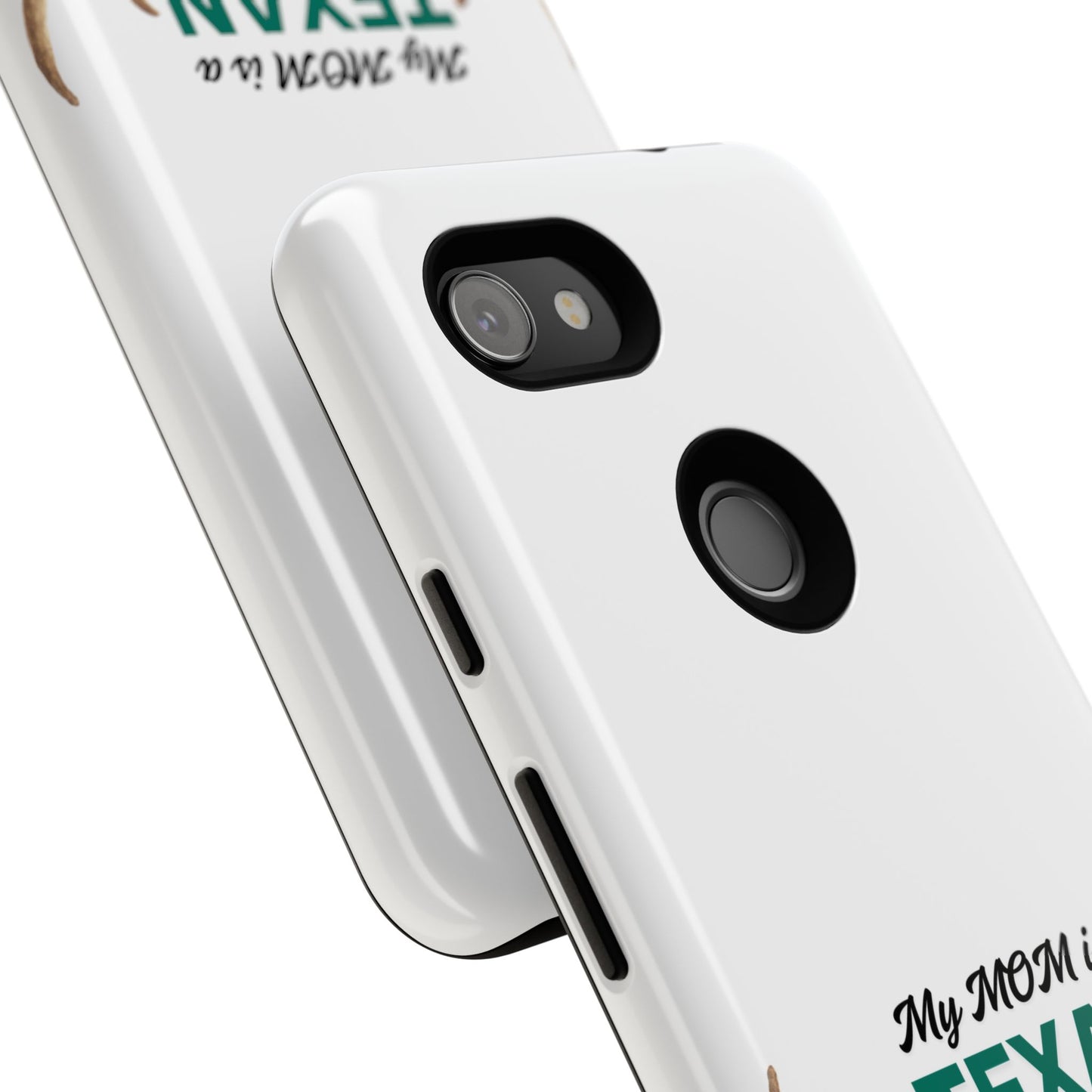 Texas MOM Phone Case - Tough & Stylish Floral Design