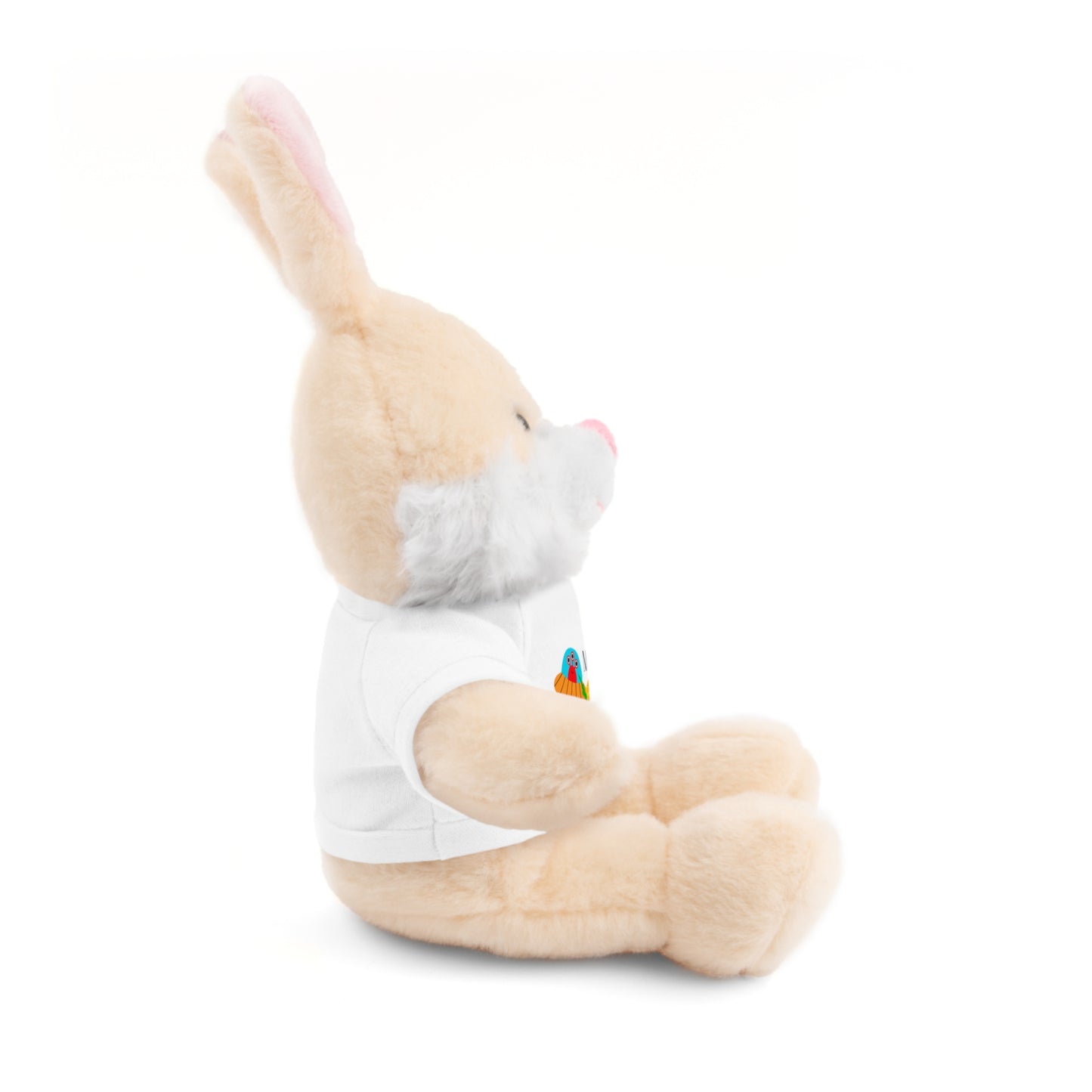 MOM is my Hero Stuffed Animal Tee Bear - Perfect Gift for Kids & Celebrations