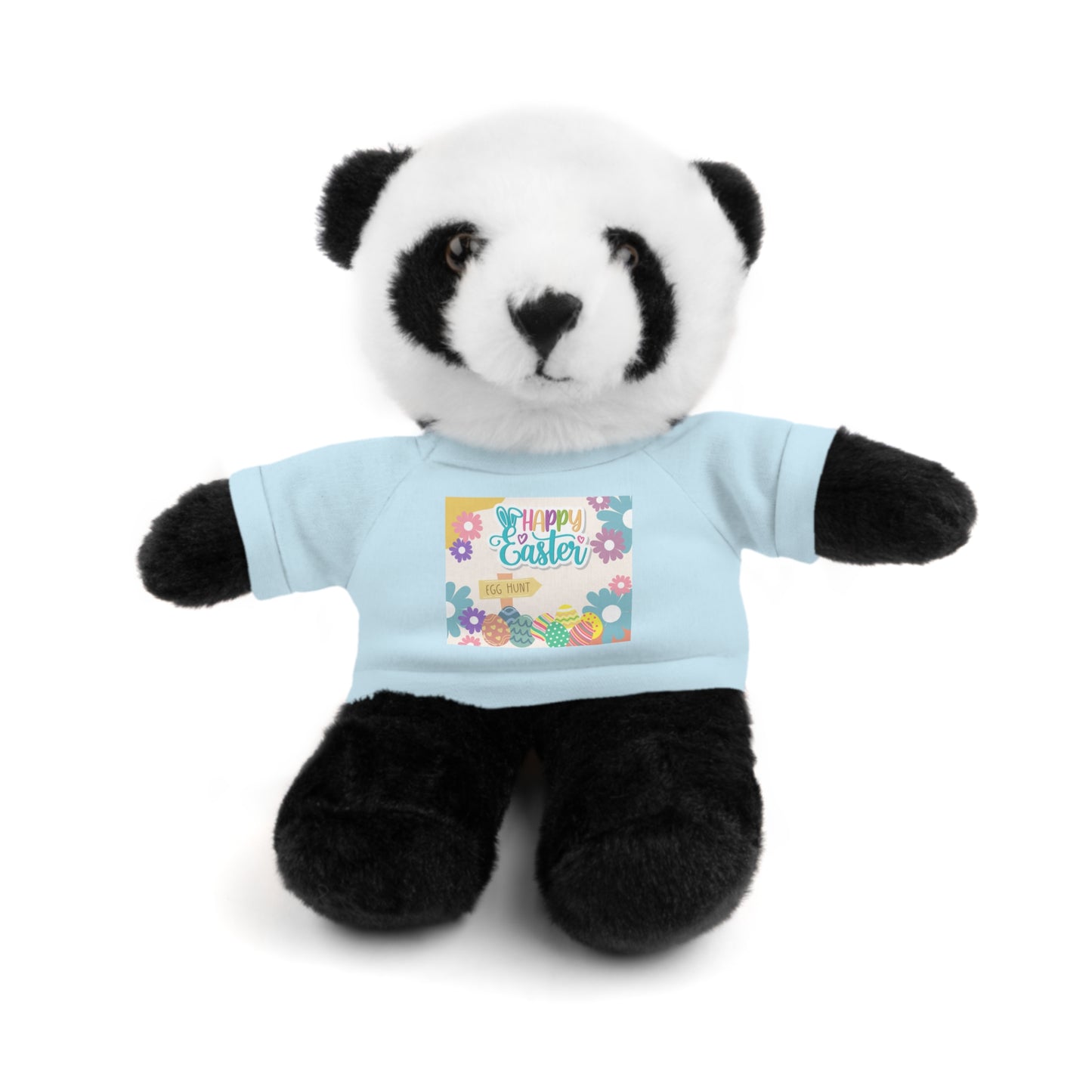 Happy Easter Stuffed Animal with T-Shirt