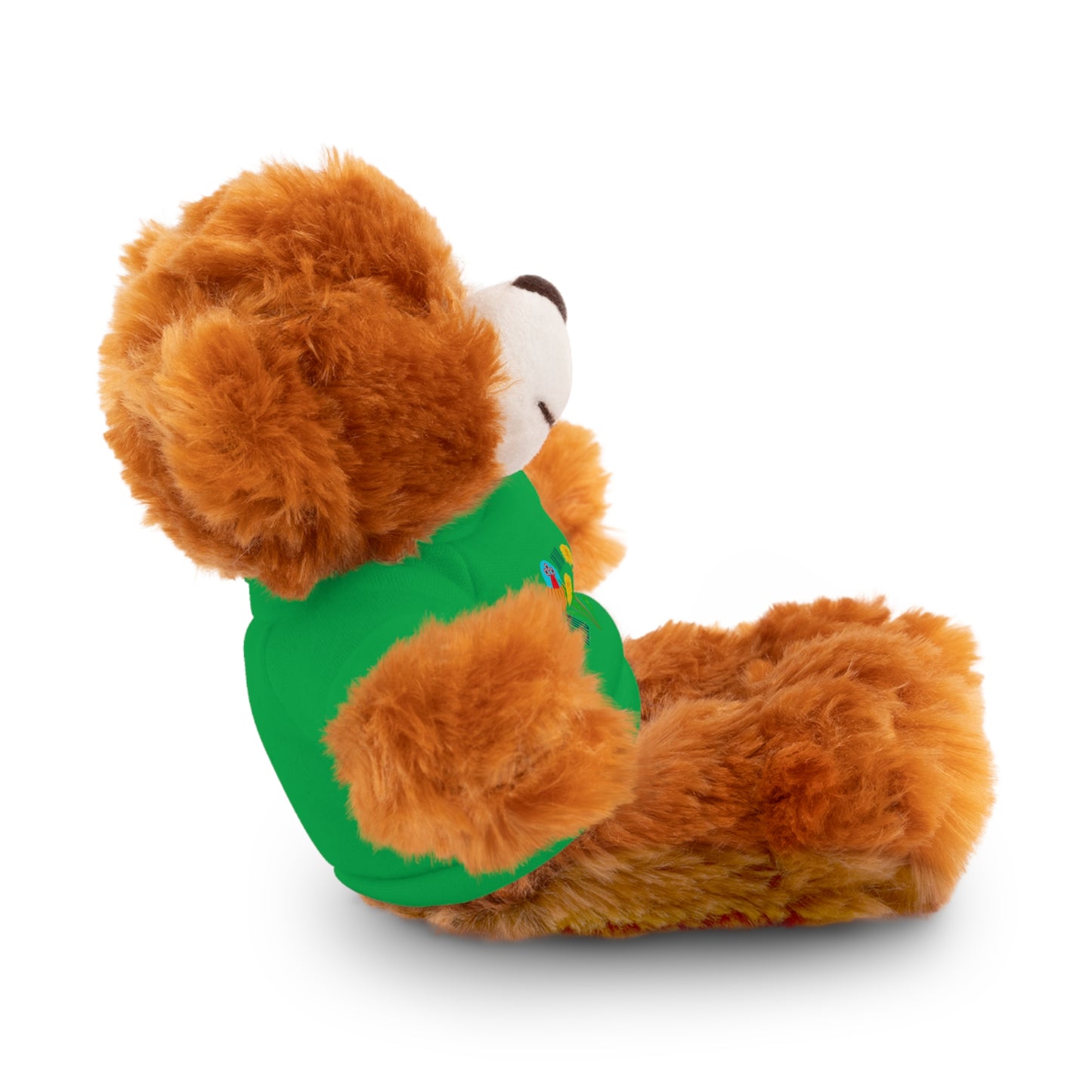 MOM is my Hero Stuffed Animal Tee Bear - Perfect Gift for Kids & Celebrations
