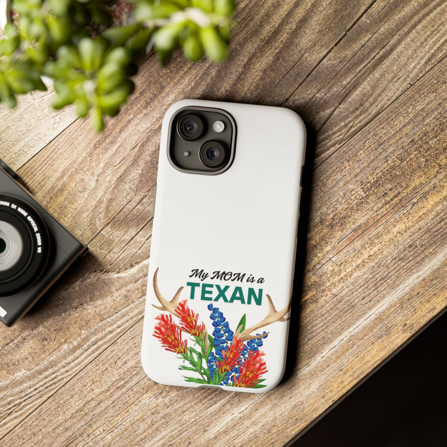 Texas MOM Phone Case - Tough & Stylish Floral Design