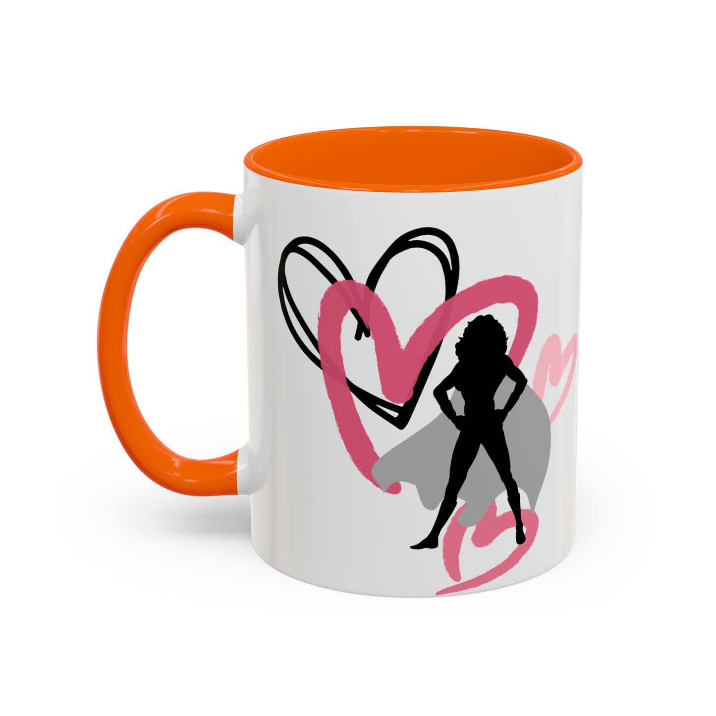 My Mom My Hero My Heart Coffee Mug - Heartfelt Gift for Mother's Day