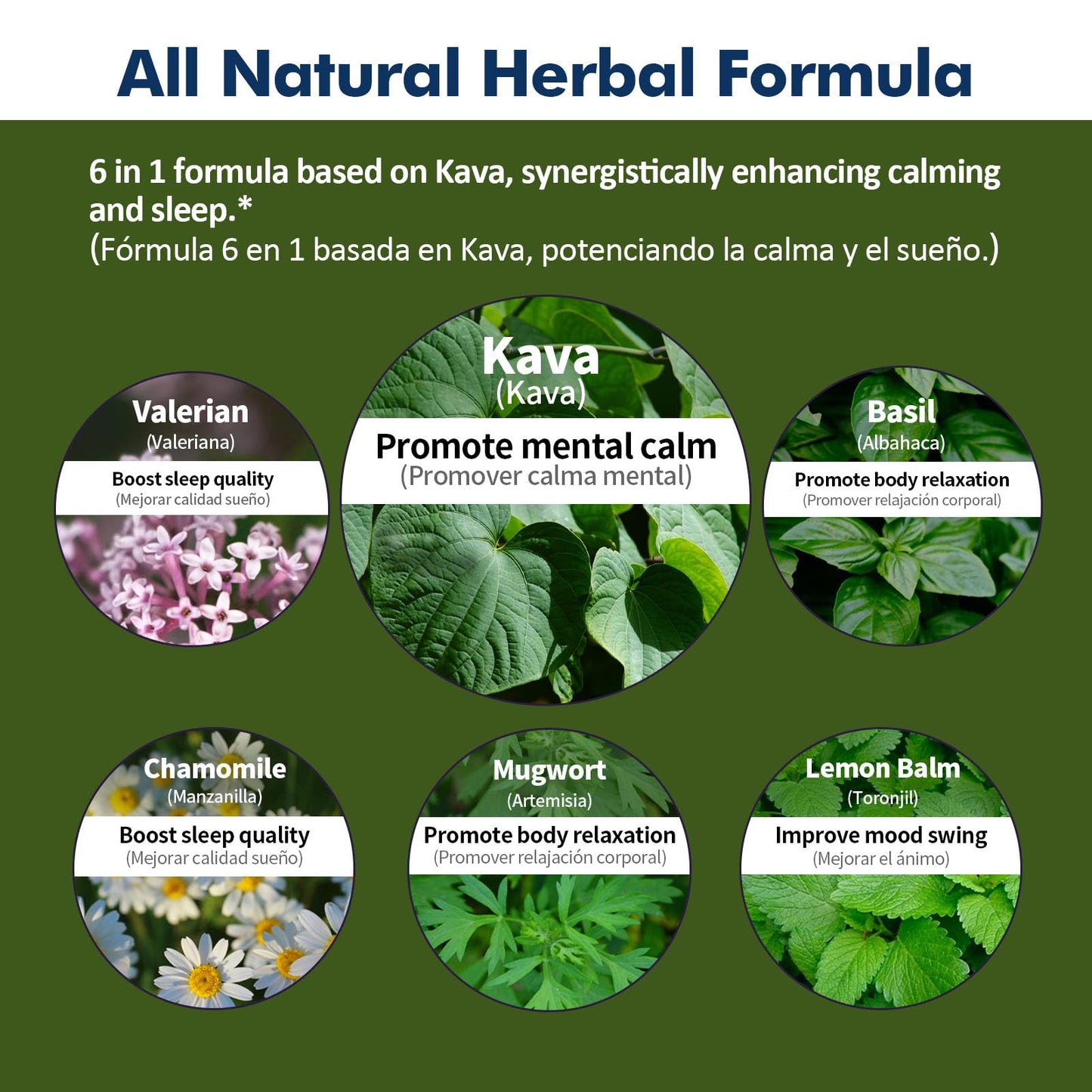Kava Kava Root Extract Drops for Calming & Relaxation Support, Natural Herbal Blend Tincture Supplement for Better Sleep Support with Valerian Root, Lemon Balm and Chamomile. 2oz