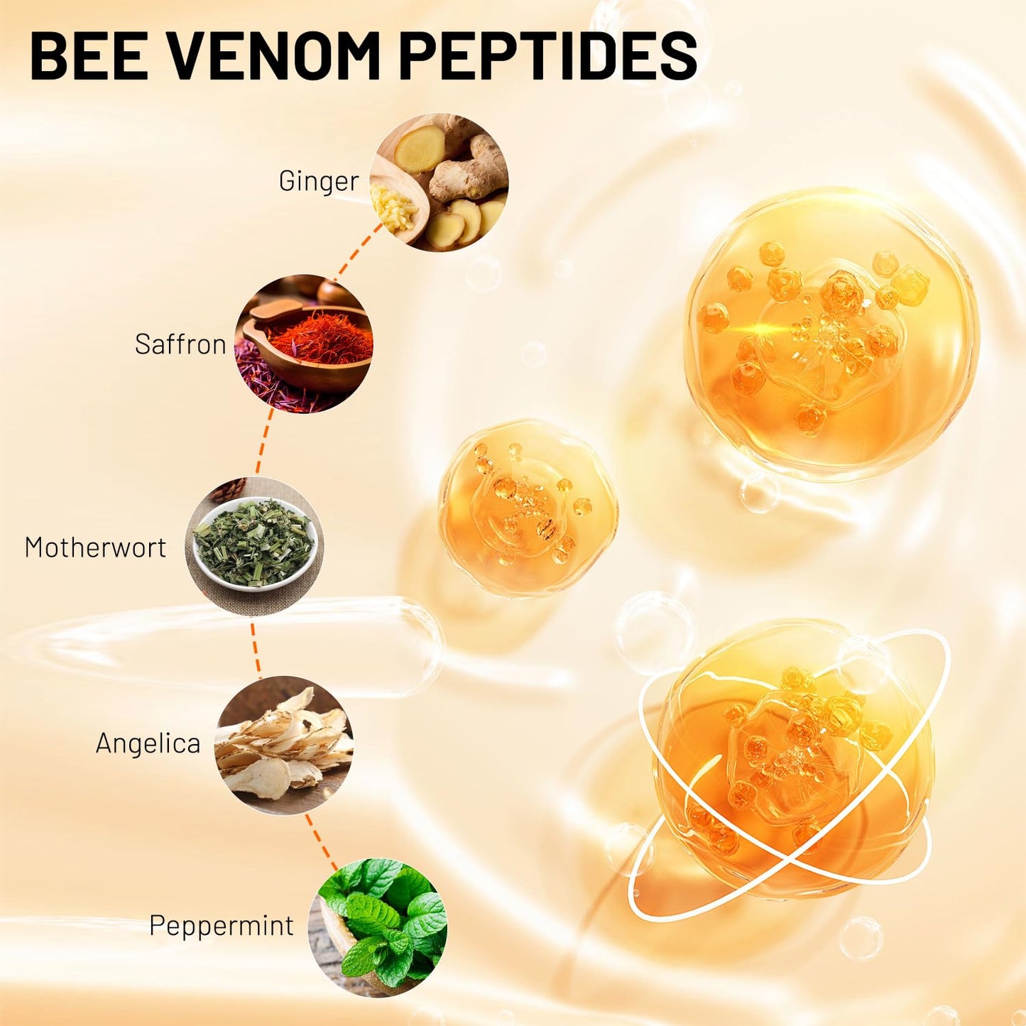 Bee Venom & 30 Herbs Firming Detox Foot Bath Beads, Bee Venom Detoxing Herbs Foot Soak Beads, Bee Venom Detox&Shaping Cleansing Foot Soak Beads, for Relaxing and Soothing Body Sore Tired (2 Pack)