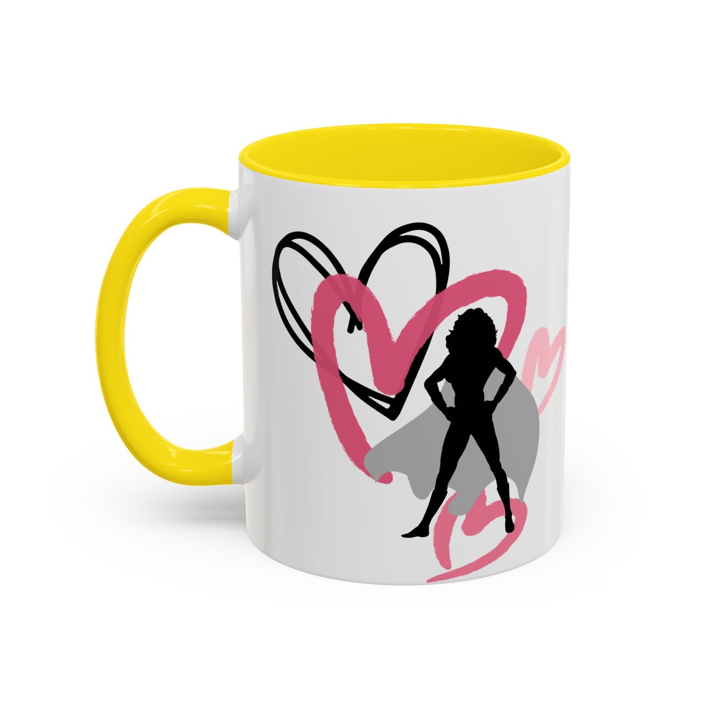 My Mom My Hero My Heart Coffee Mug - Heartfelt Gift for Mother's Day