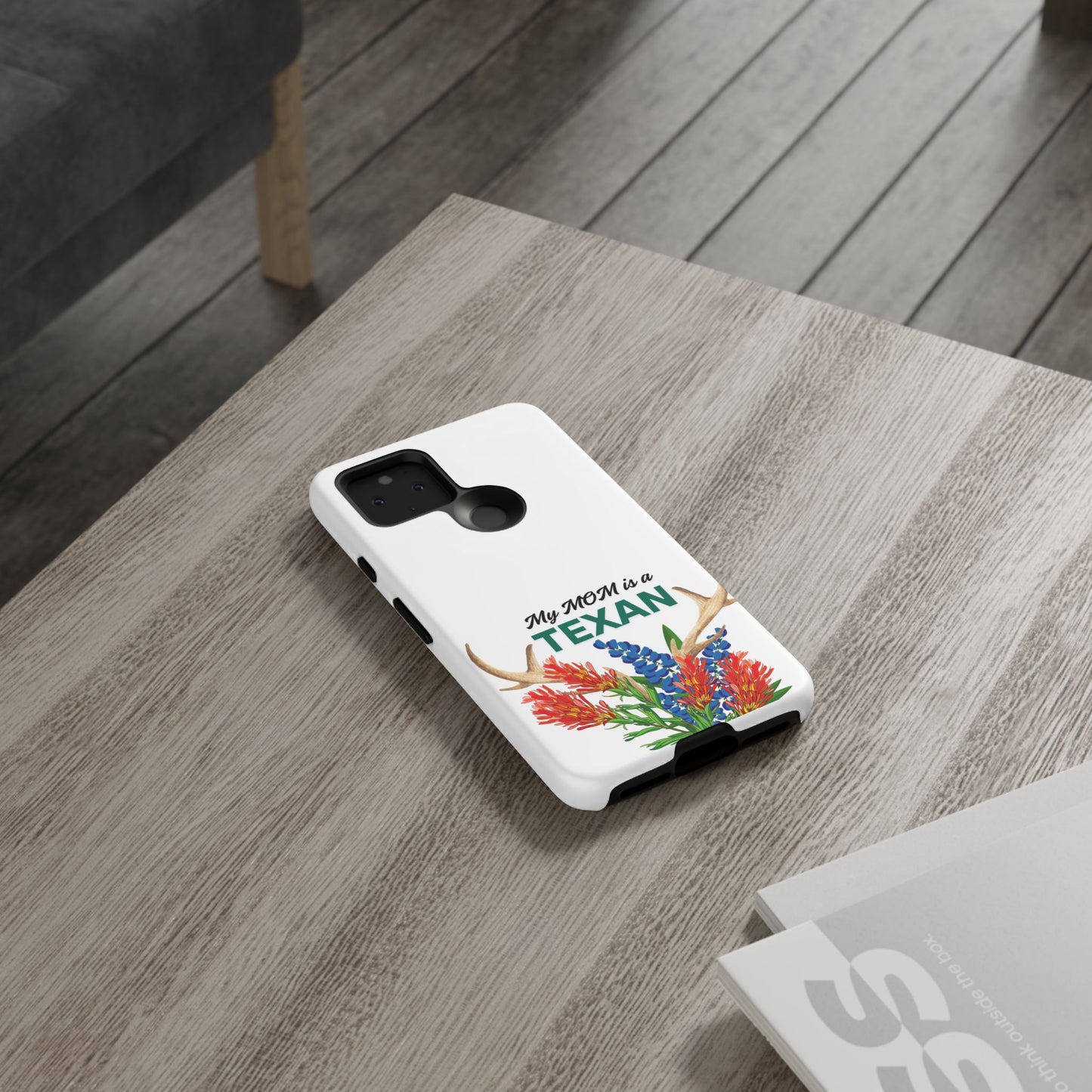 Texas MOM Phone Case - Tough & Stylish Floral Design