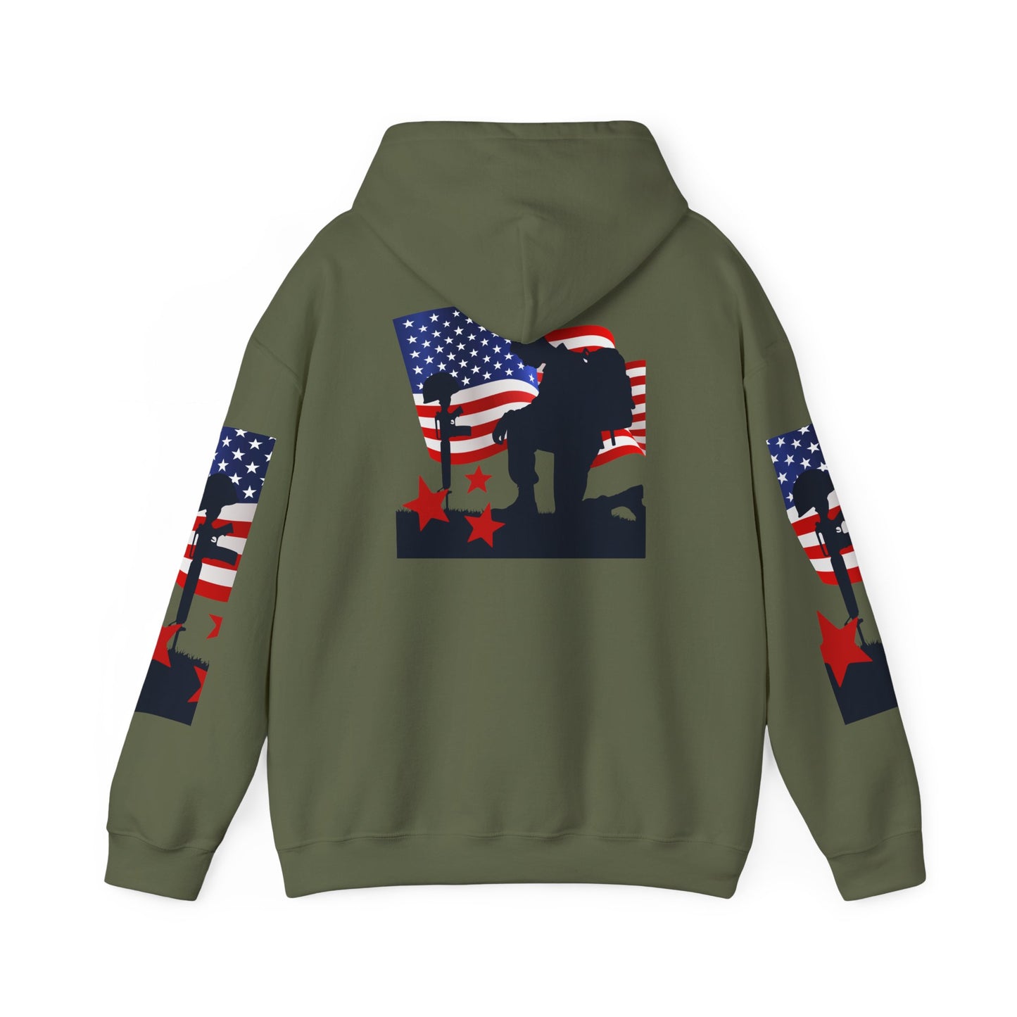 Freedom is Not Free-Veteran's Day Apparel, Independence Day Hoodie