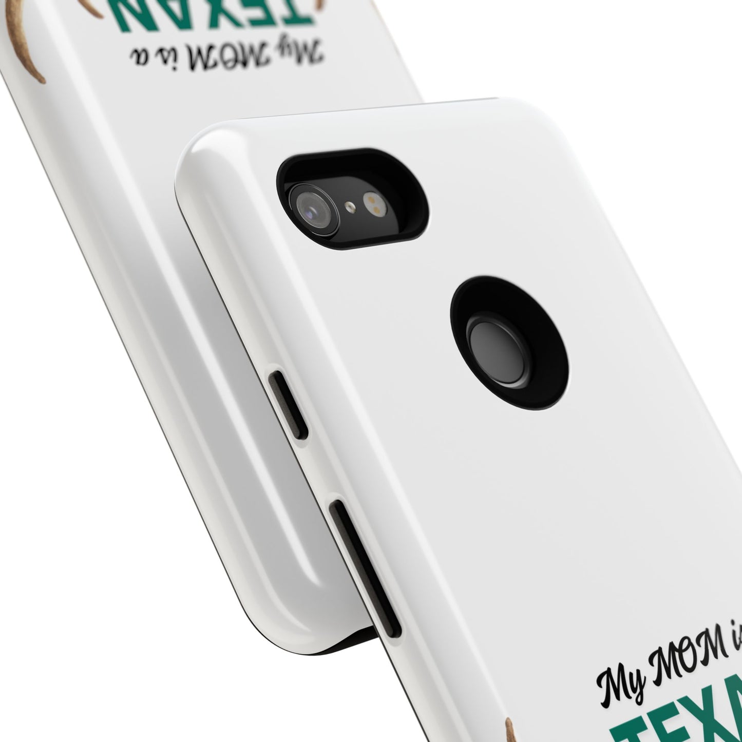 Texas MOM Phone Case - Tough & Stylish Floral Design