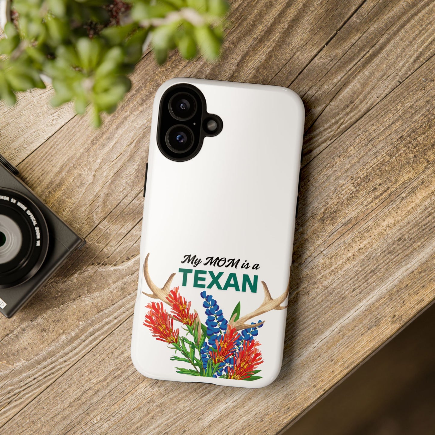 Texas MOM Phone Case - Tough & Stylish Floral Design