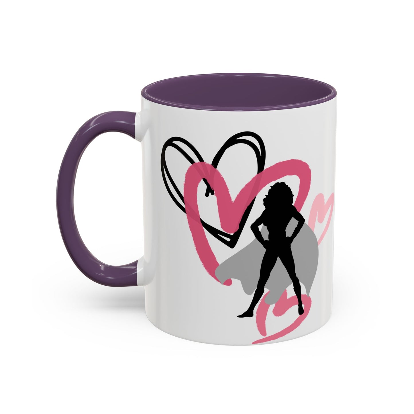 My Mom My Hero My Heart Coffee Mug - Heartfelt Gift for Mother's Day