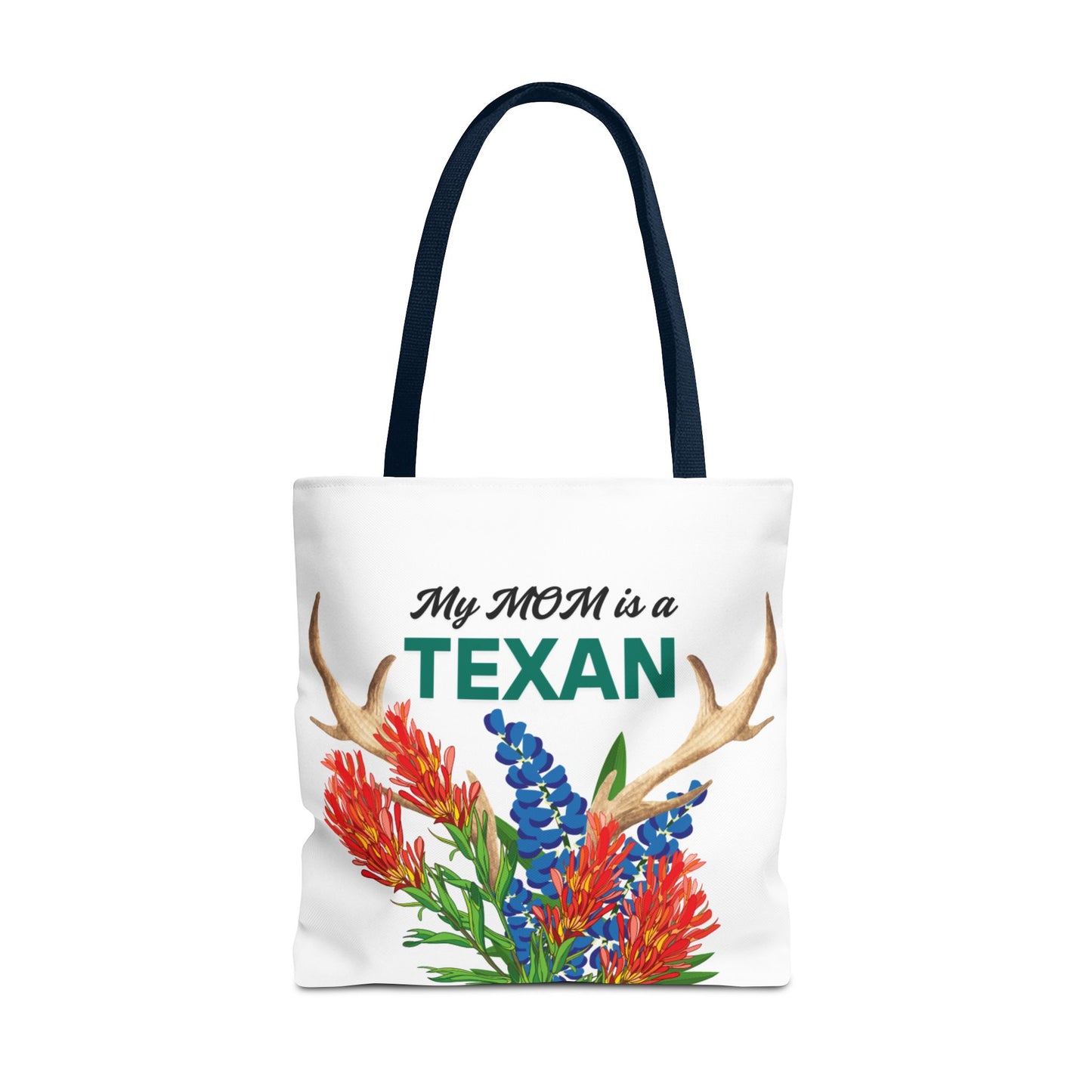 Texas MOM Floral Tote Bag - Perfect for Mother's Day or Southwestern Style Lovers