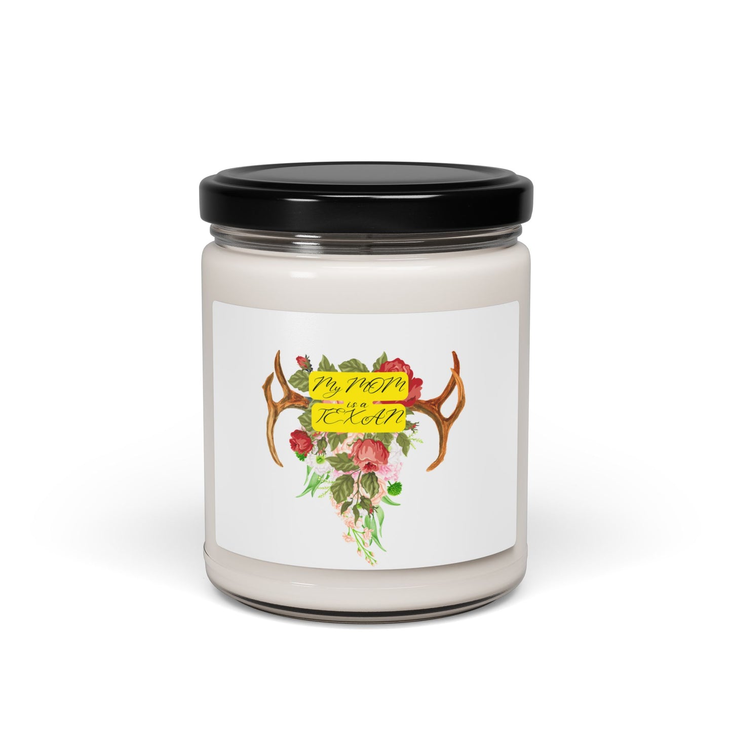 My MOM is a Texan Soy Candle for Mom | 9oz Decorative Jar