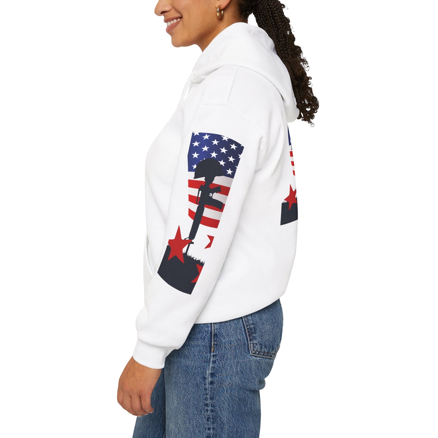 Freedom is Not Free-Veteran's Day Apparel, Independence Day Hoodie