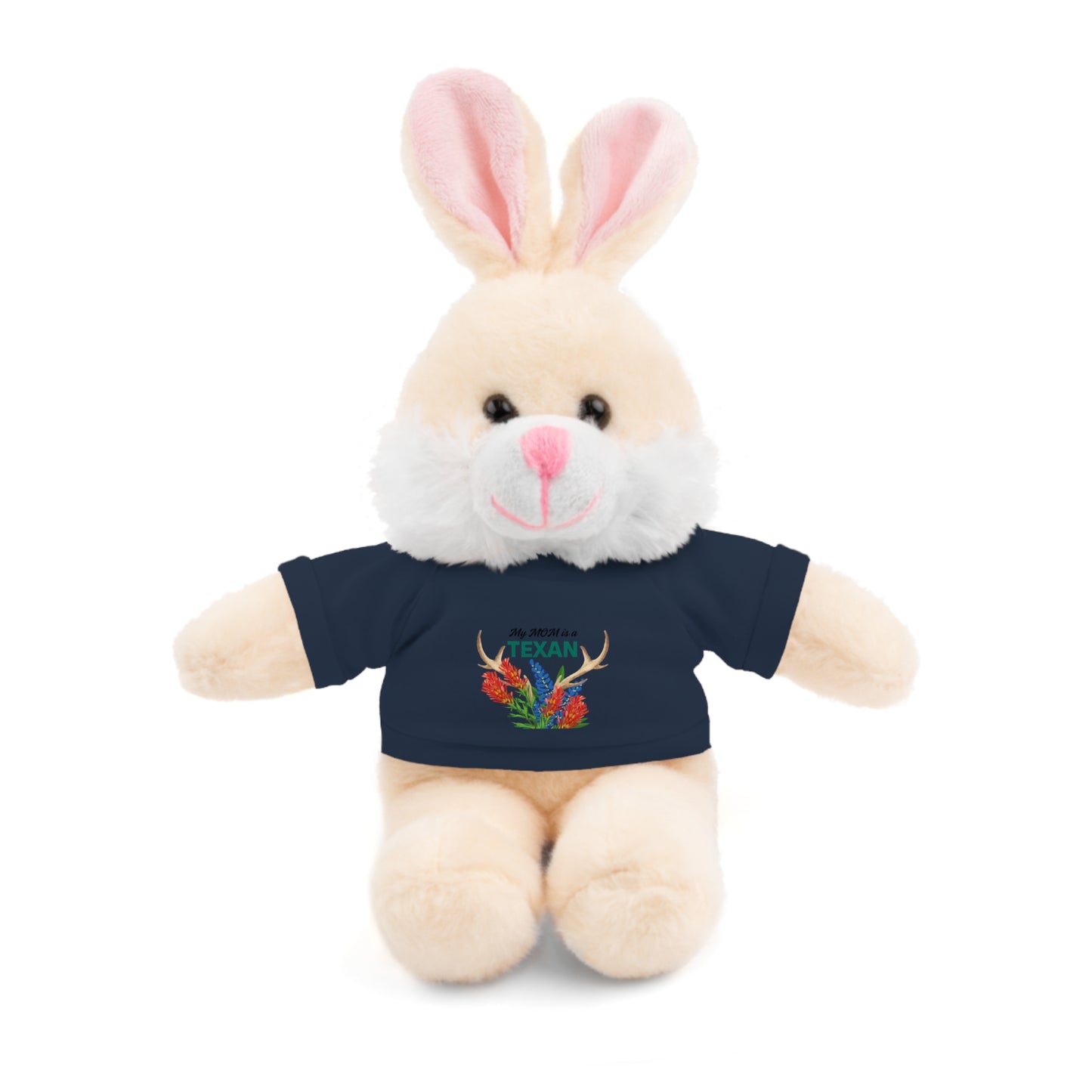 Texas MOM-Themed Stuffed Animal with Tee - Perfect Gift for Kids and Collectors