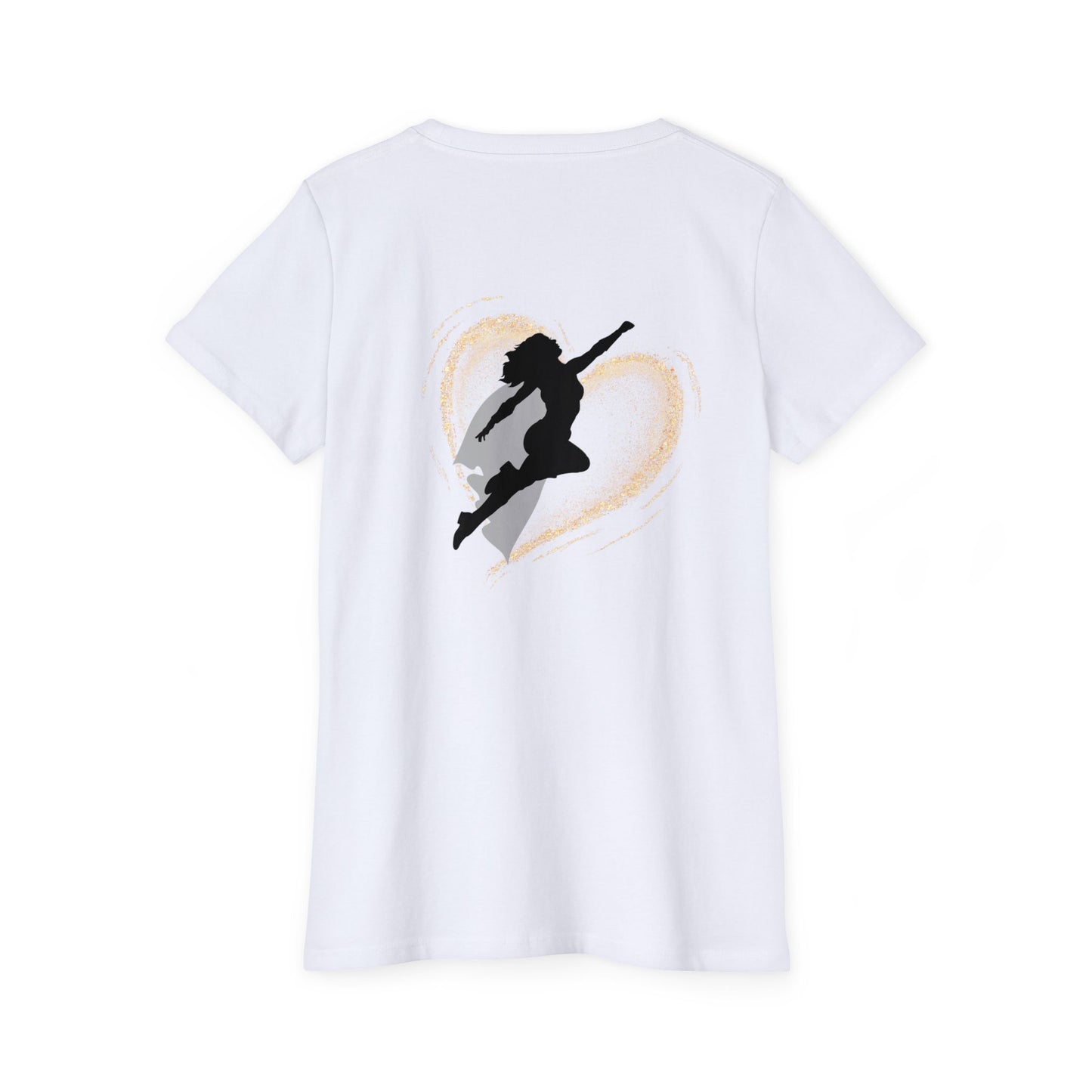 Hero Heart Organic Women's T-Shirt - Celebrate the Superwoman in Your Life